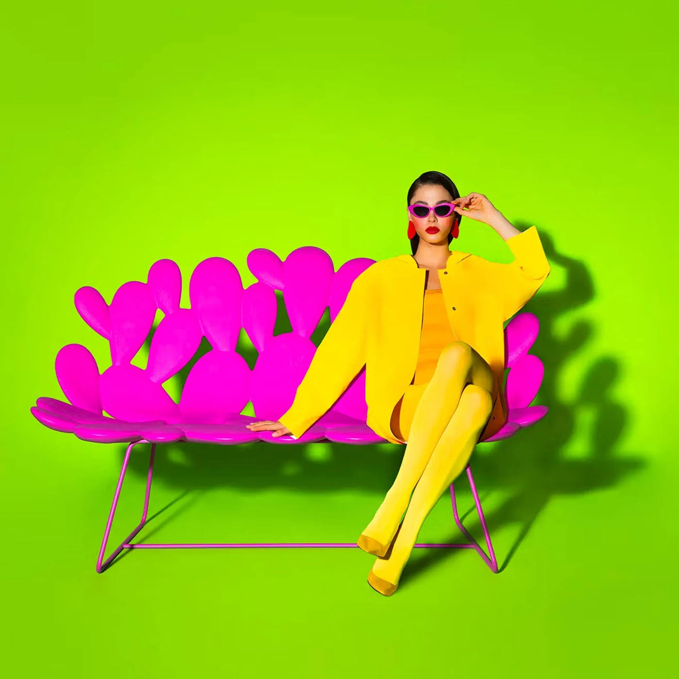 Garten-Sofa FILICUDI schwarz