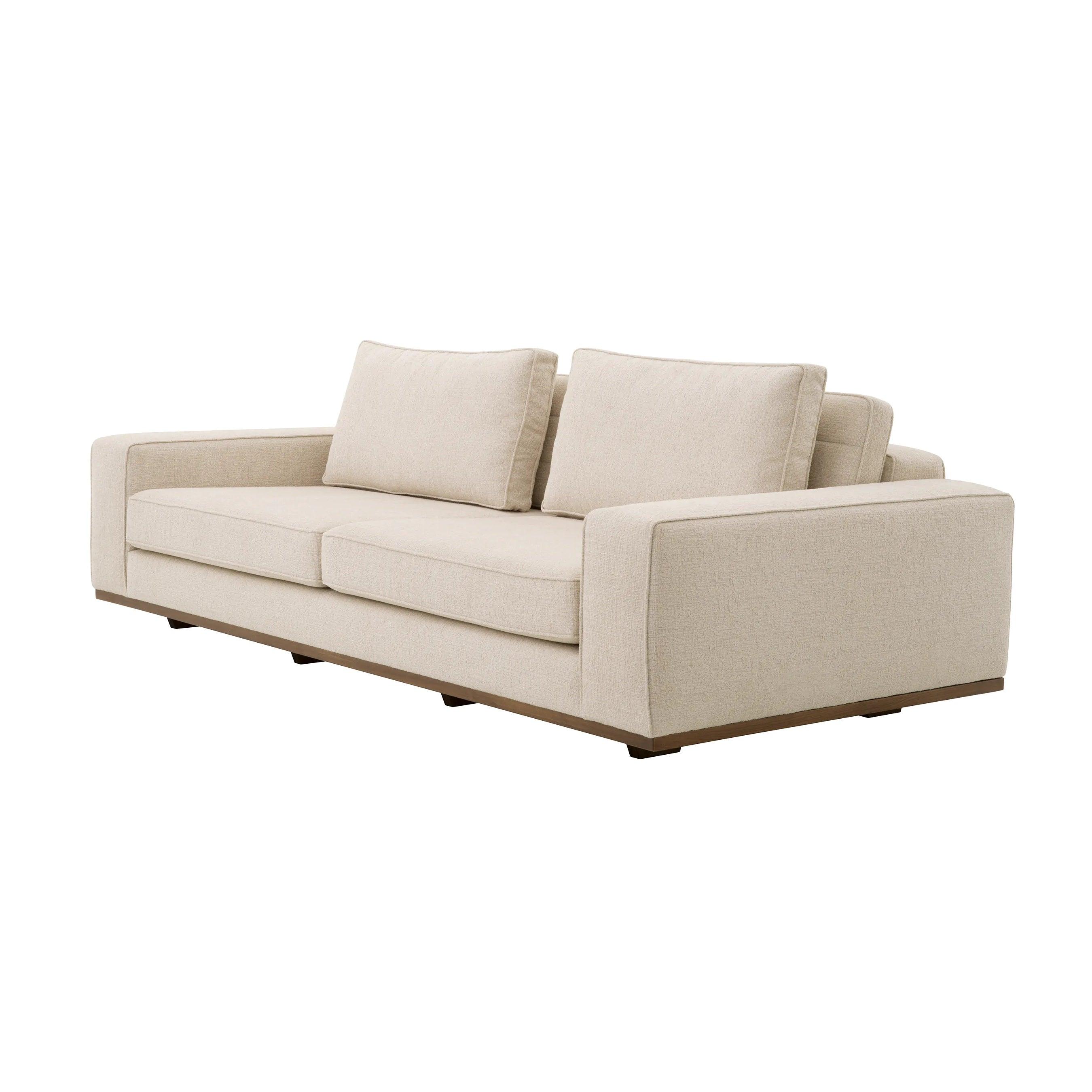 Sofa 2-osobowa AURORA beżowy Eichholtz Eye on Design