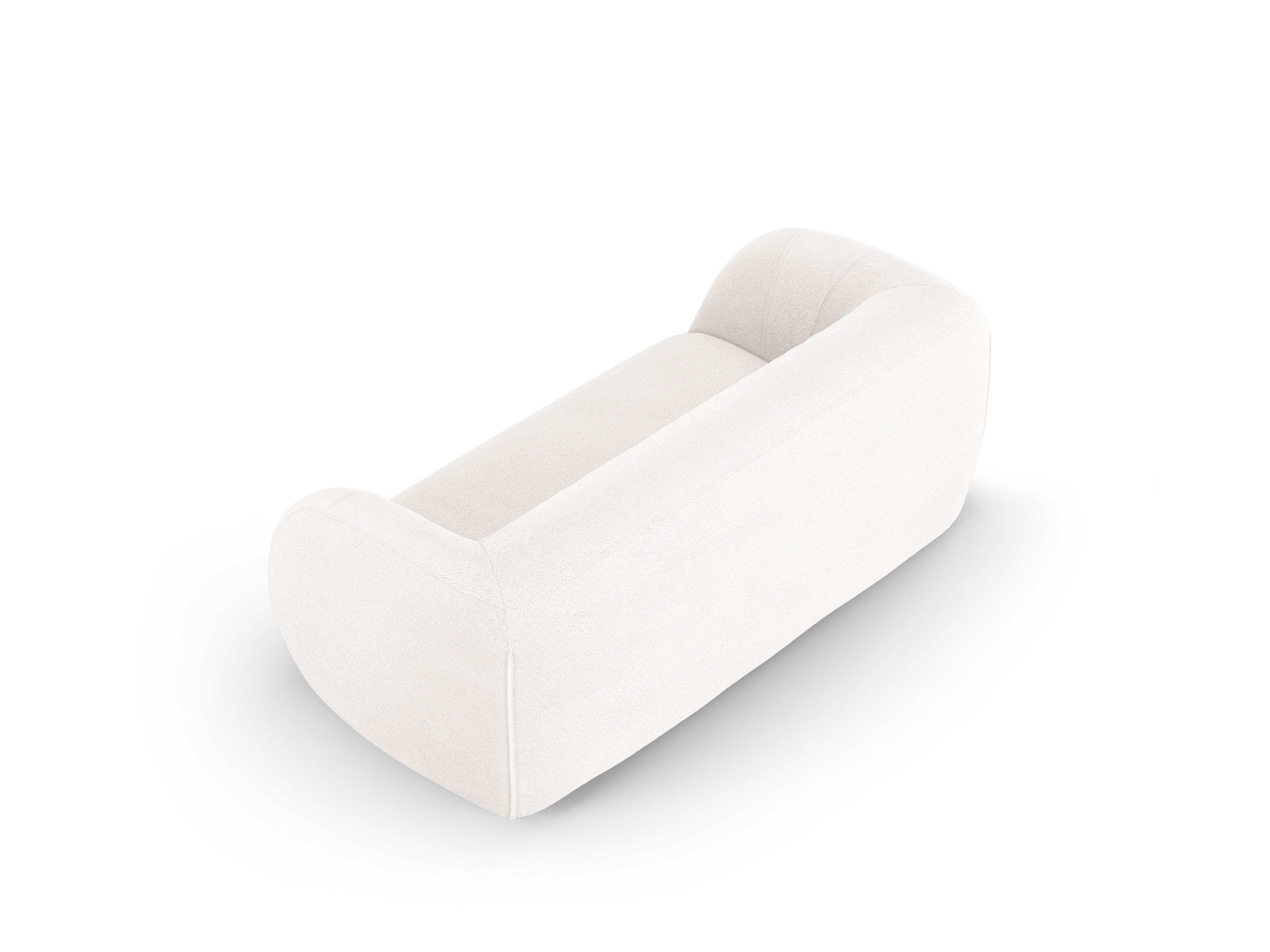 Sofa 2-osobowa ESSEN biały boucle Cosmopolitan Design Eye on Design