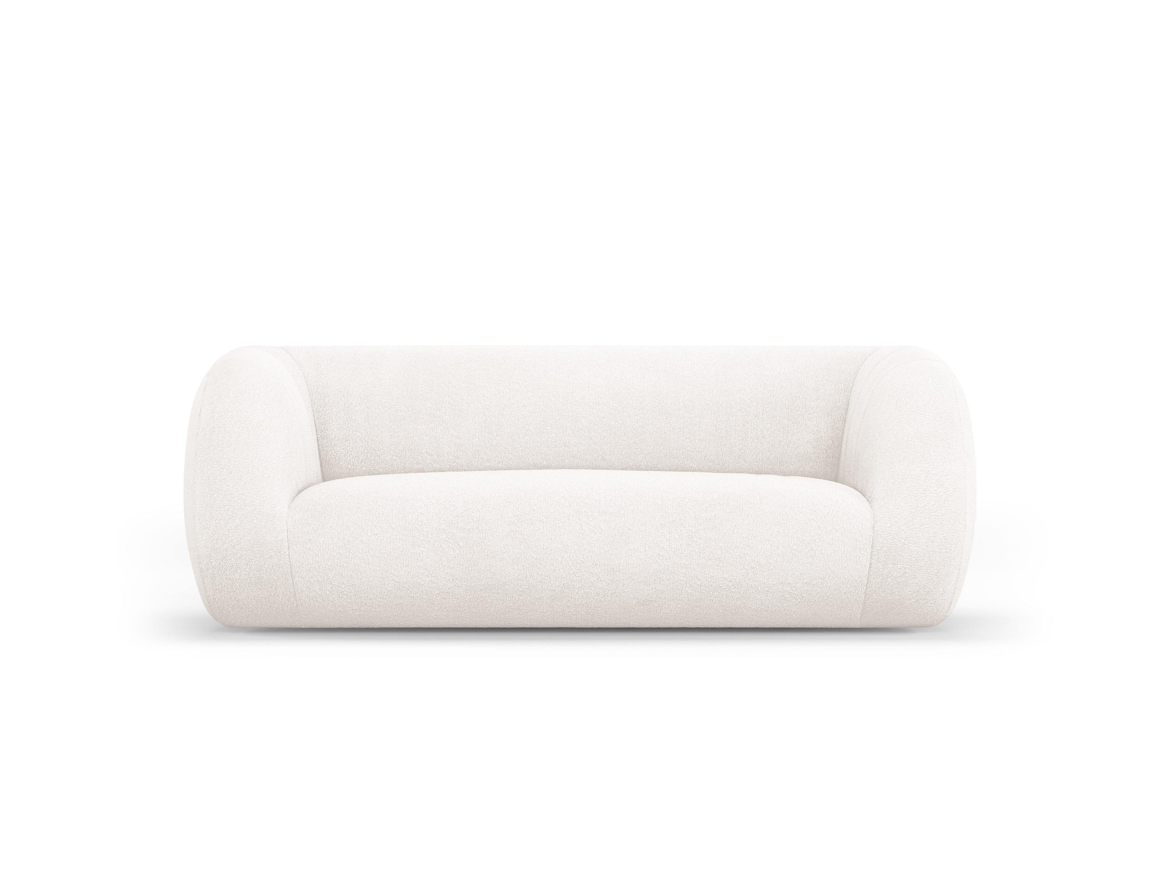 Sofa 2-osobowa ESSEN biały boucle Cosmopolitan Design Eye on Design