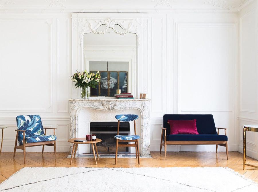 Sofa 2-osobowa FOX beżowy w tkaninie Coco Creme 366 concept Eye on Design