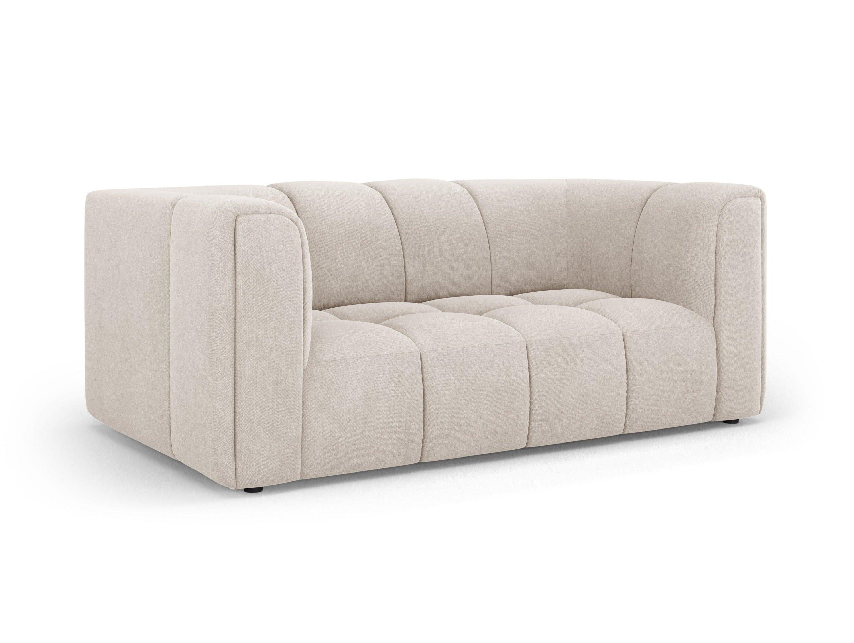 Sofa 2-osobowa FRANCESCA beżowy szenil – Besolux