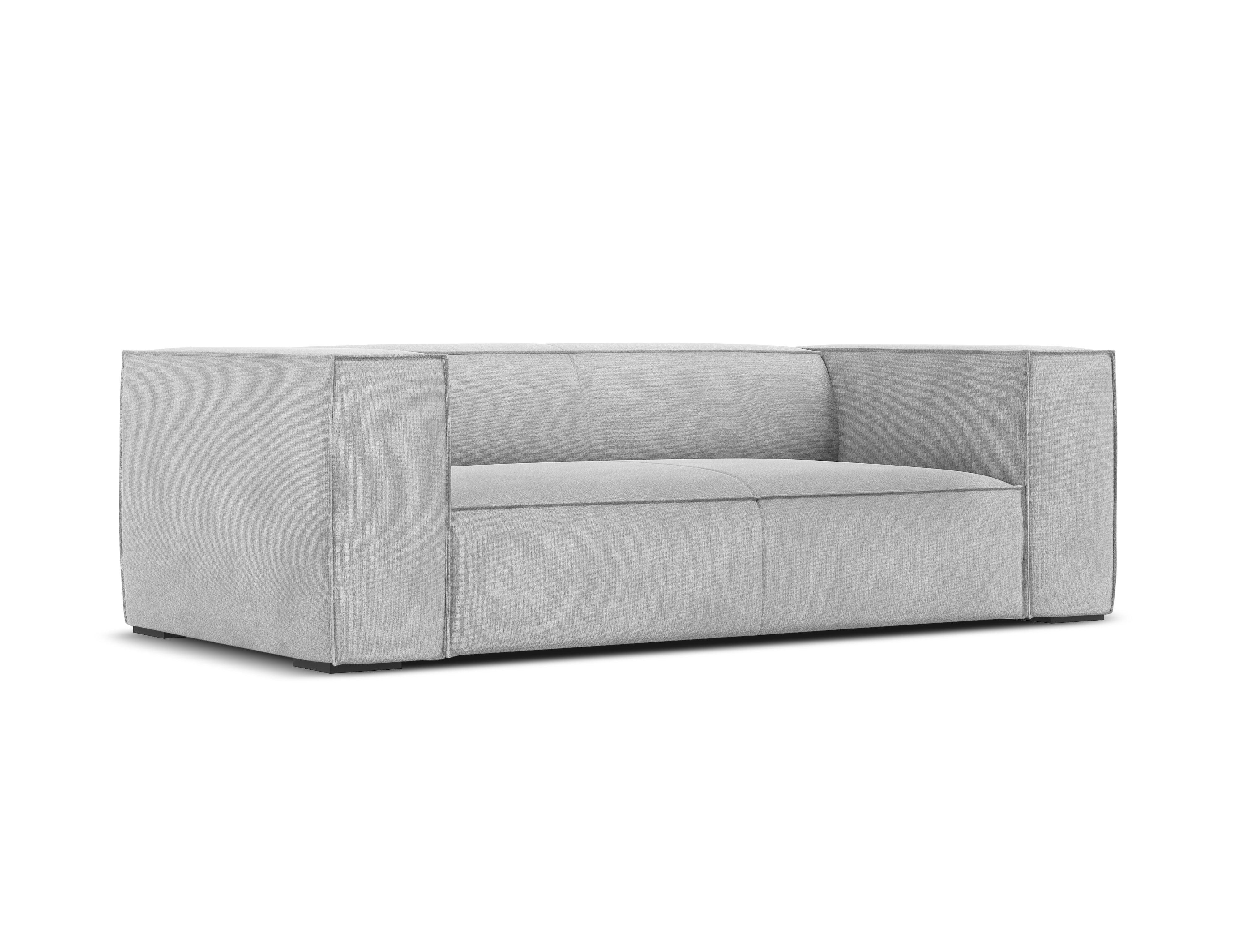 Sofa 2-osobowa MADAME srebrny – Windsor & Co