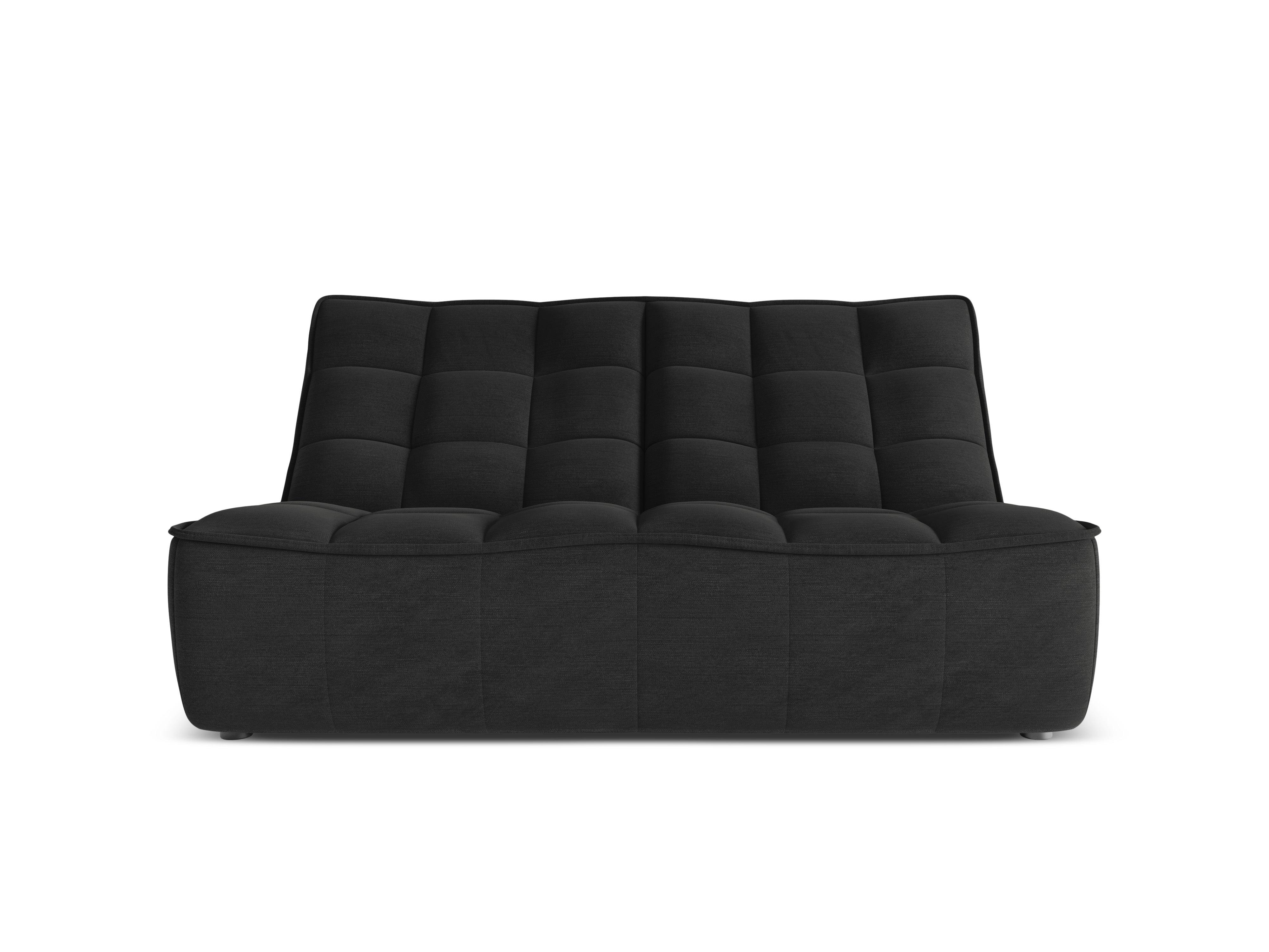 Sofa 2-osobowa MONI czarny melanż Maison Heritage Eye on Design