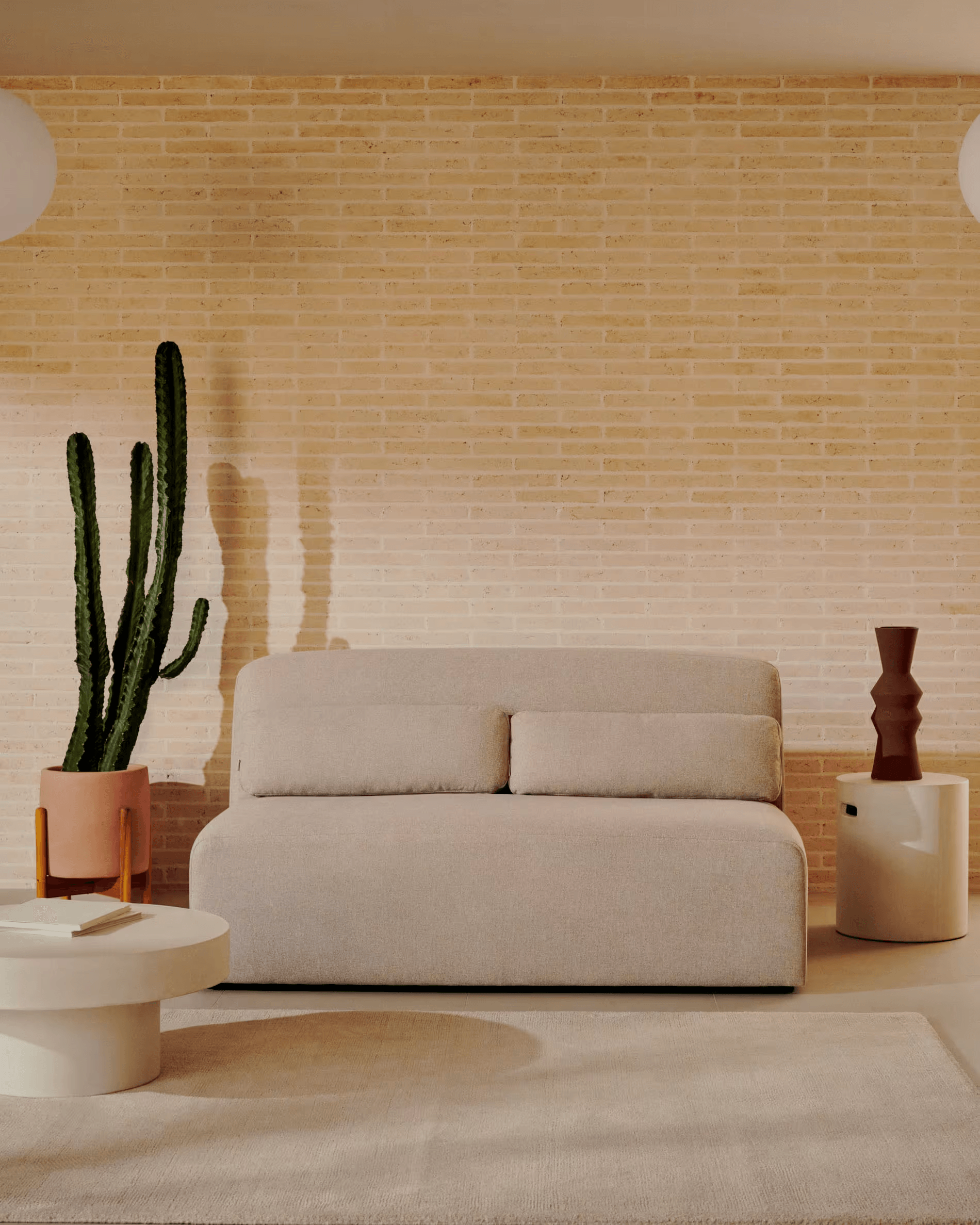 Sofa 2-osobowa NEOM beżowy La Forma Eye on Design