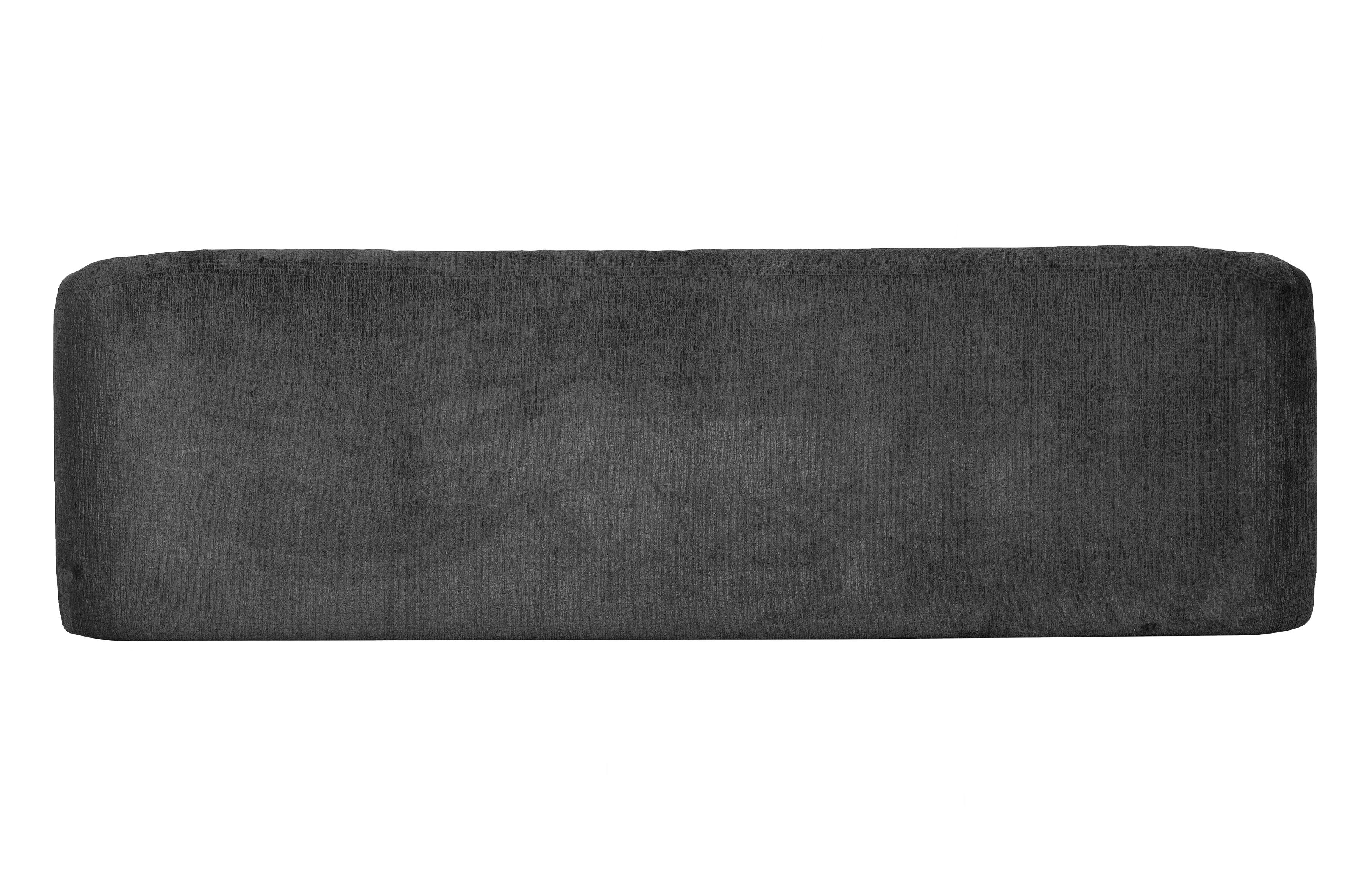 Sofa 3-osobowa aksamitna SLOPING ciemnoszary Be Pure Eye on Design