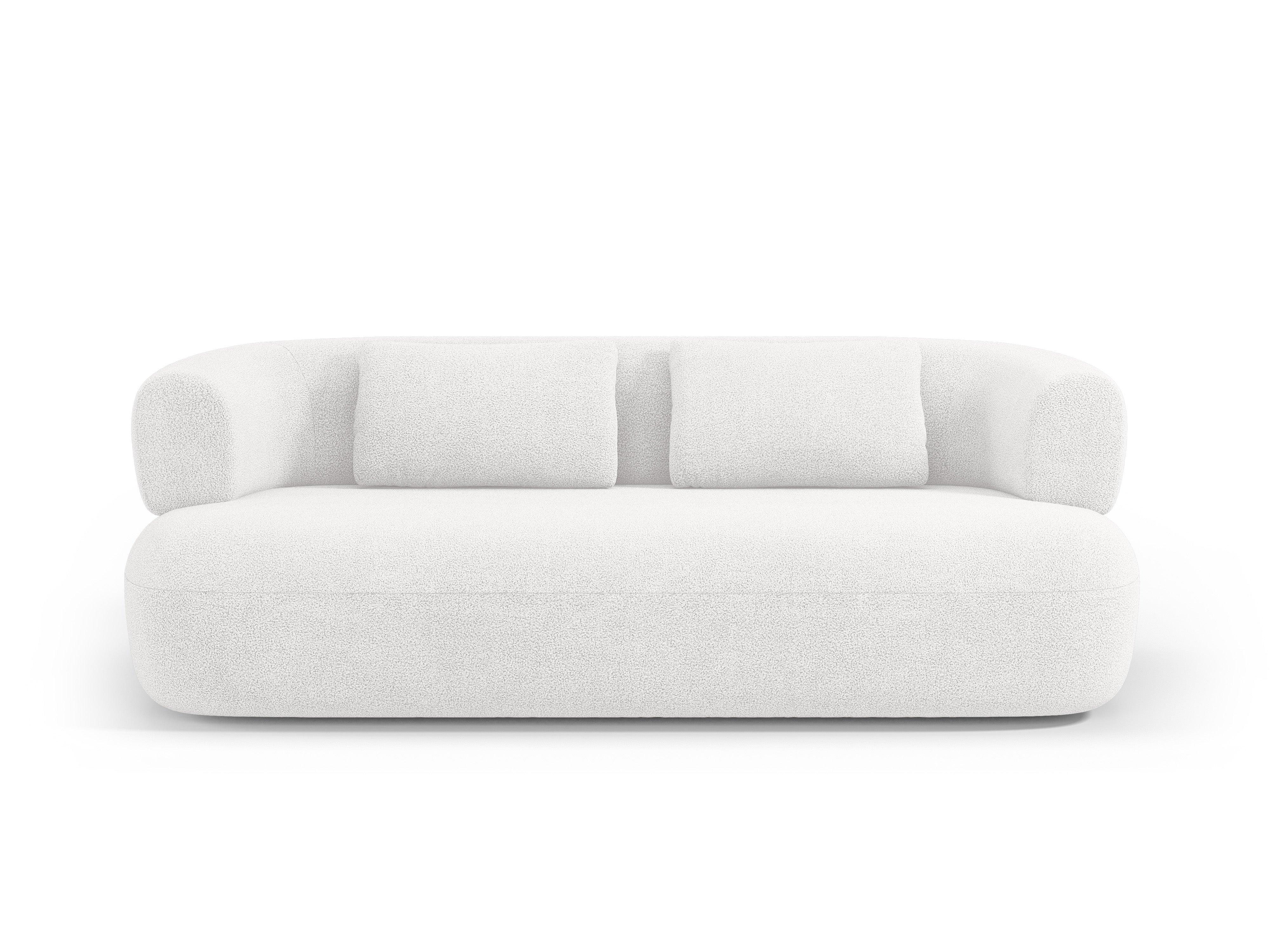 Sofa 3-osobowa ALDRIN biały boucle Windsor & Co Eye on Design