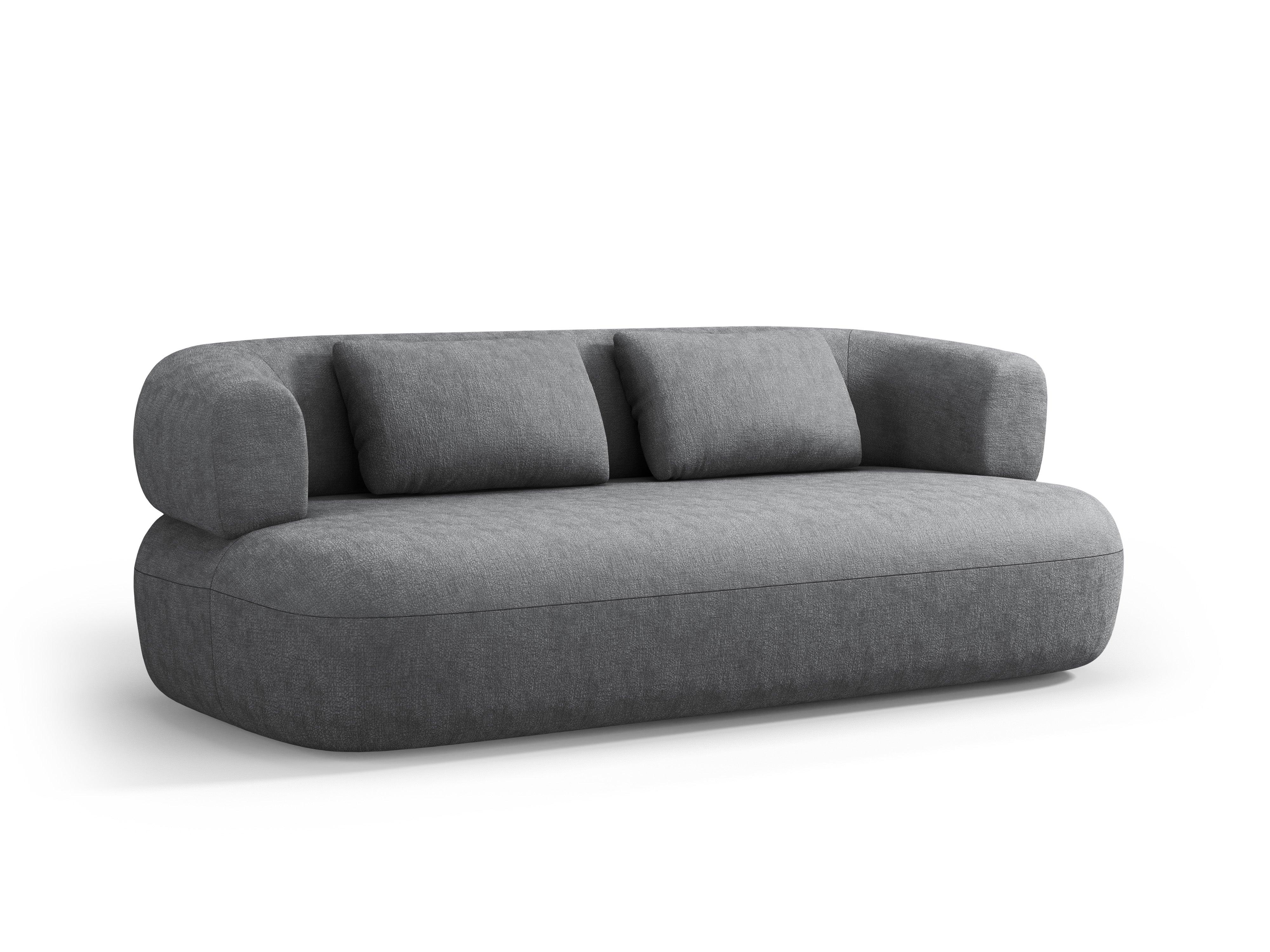 Sofa 3-osobowa ALDRIN ciemnoszary szenil Windsor & Co Eye on Design