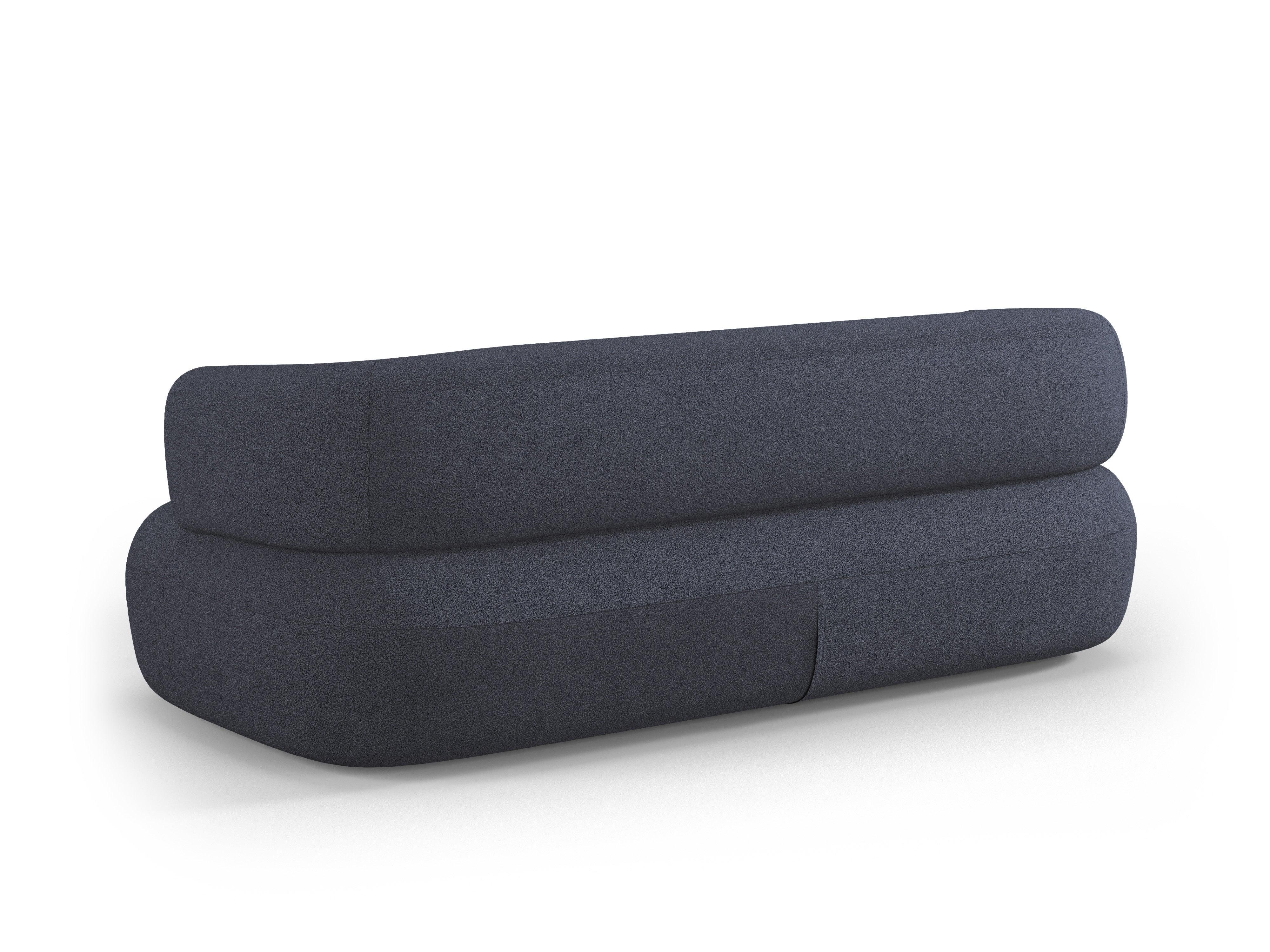 Sofa 3-osobowa ALDRIN granatowy boucle Windsor & Co Eye on Design