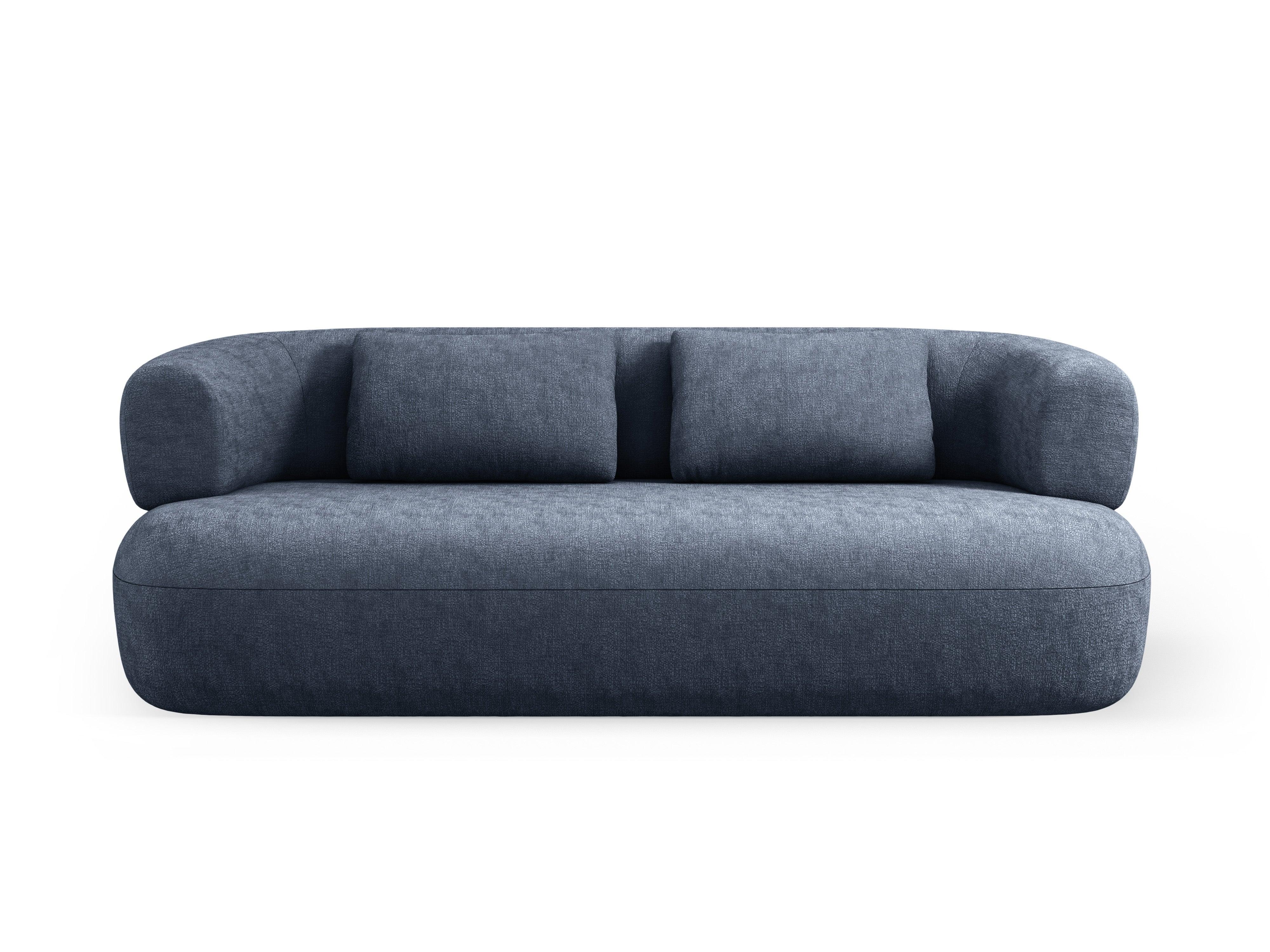 Sofa 3-osobowa ALDRIN granatowy szenil Windsor & Co Eye on Design