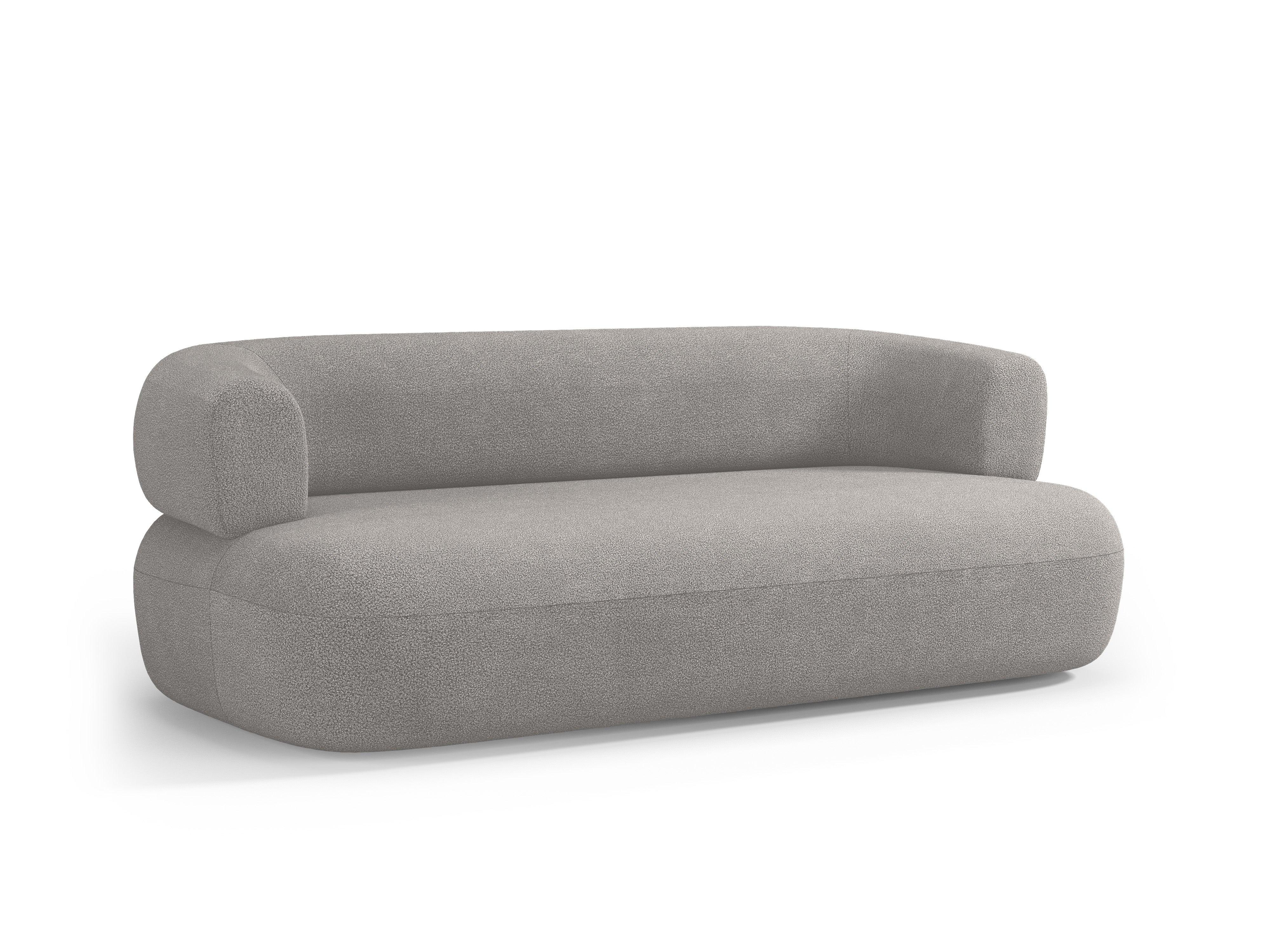 Sofa 3-osobowa ALDRIN jasnoszary boucle Windsor & Co Eye on Design
