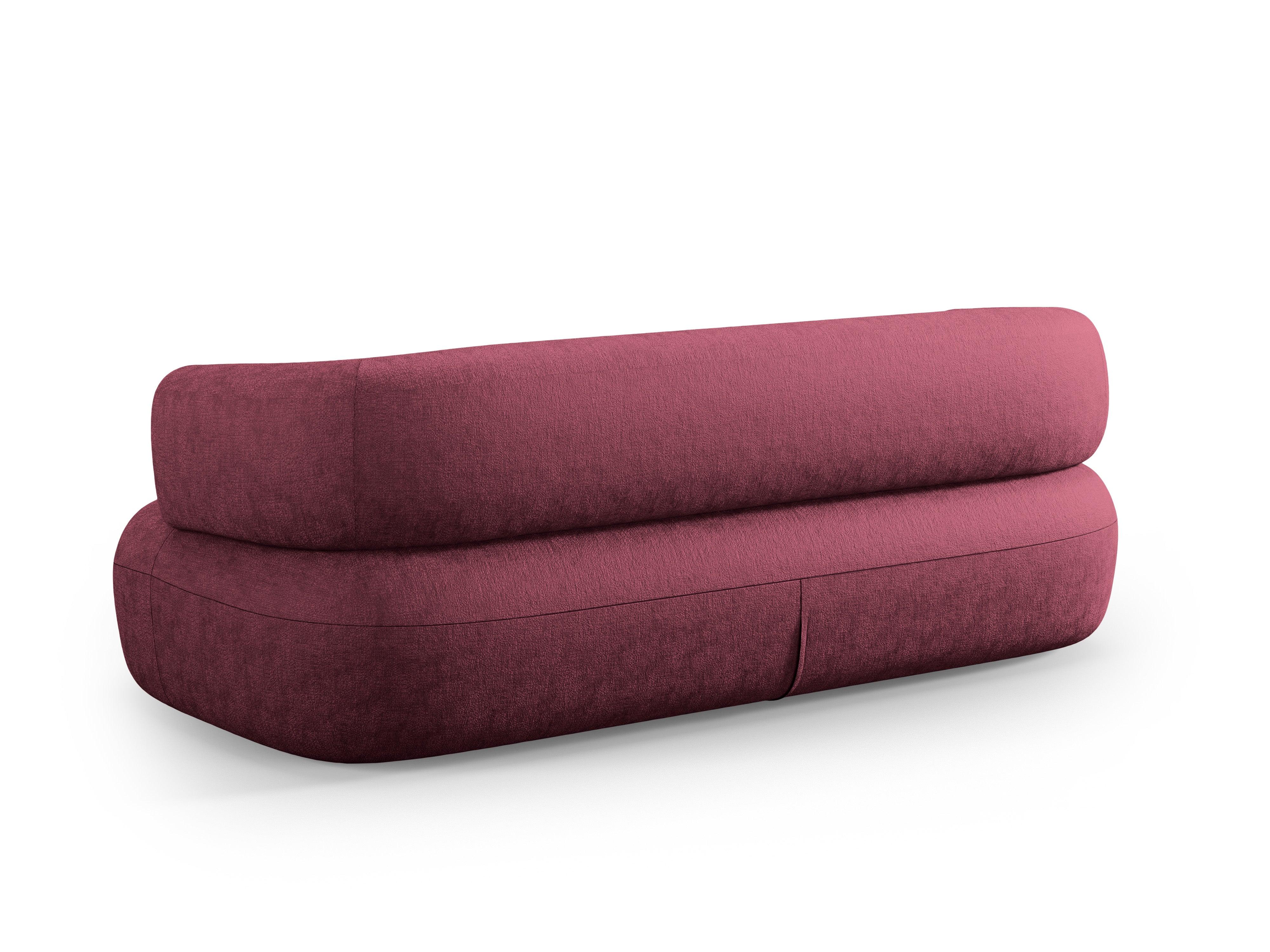 Sofa 3-osobowa ALDRIN karmazynowy szenil Windsor & Co Eye on Design