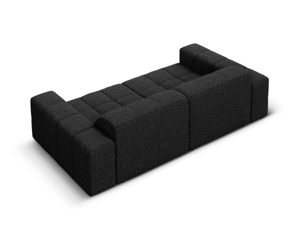 Sofa 3-osobowa CHICAGO czarny szenil Cosmopolitan Design Eye on Design