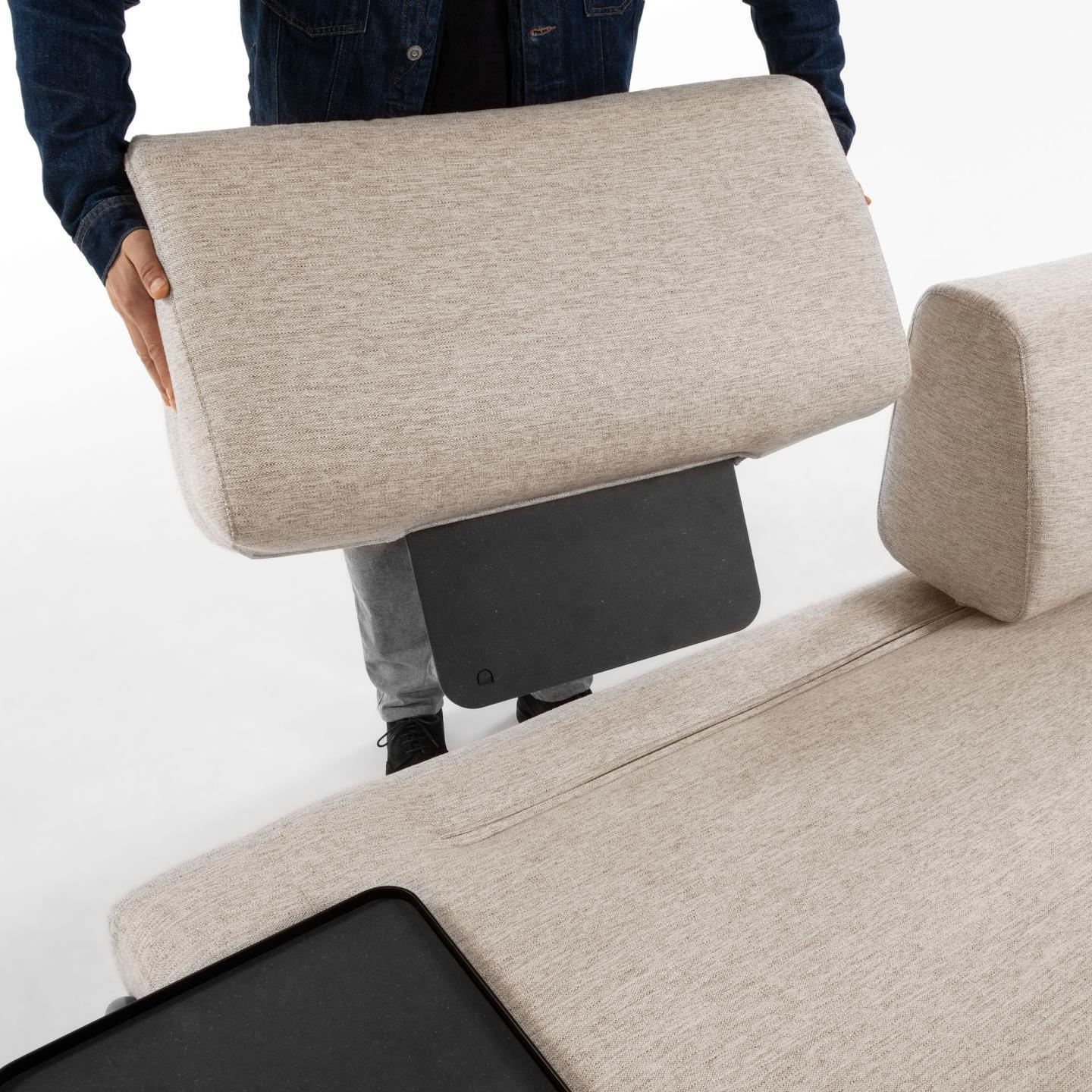 Sofa 3-osobowa COMPO beżowy La Forma Eye on Design
