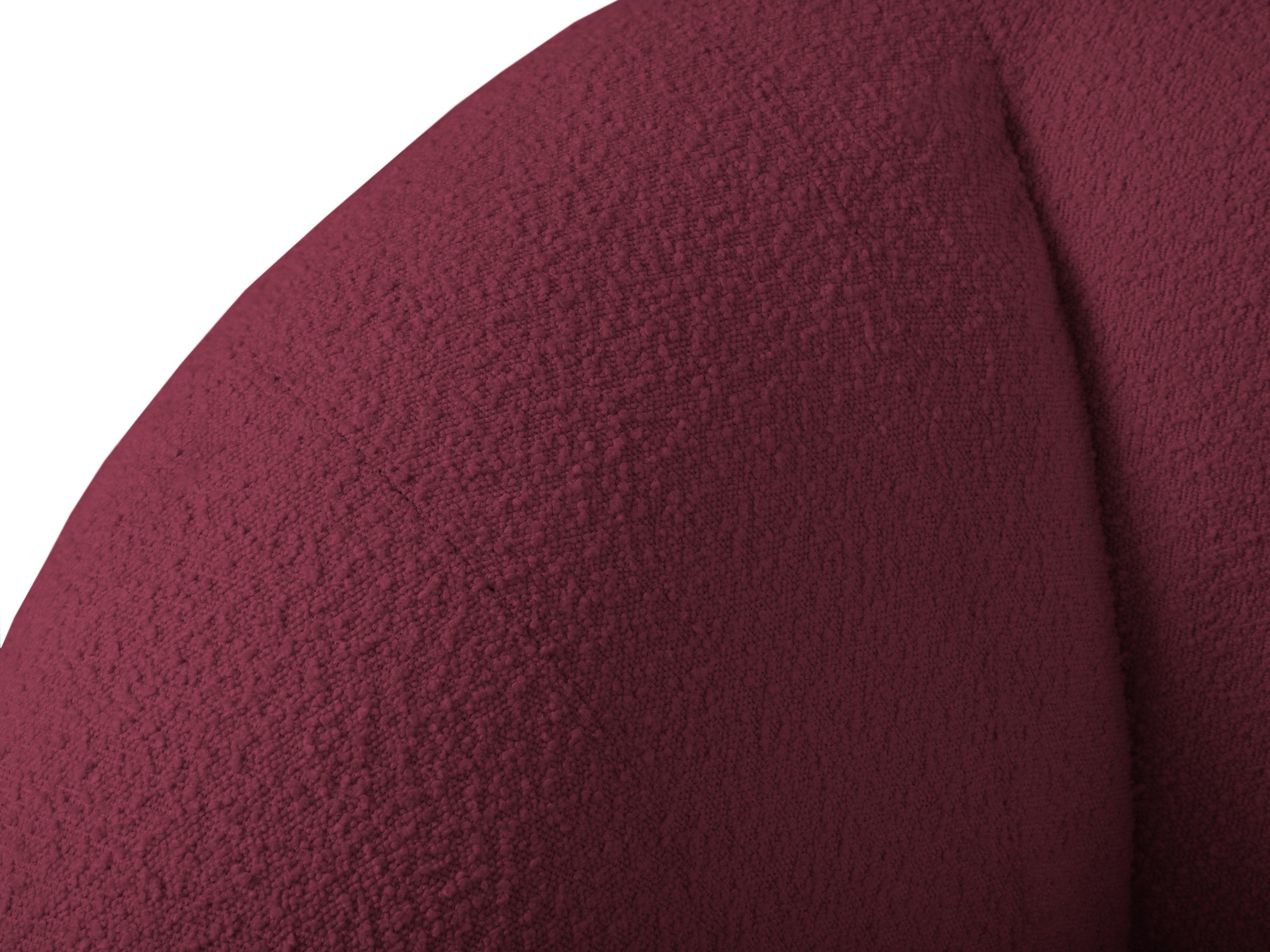 Sofa 3-osobowa ESSEN bordowy boucle Cosmopolitan Design Eye on Design