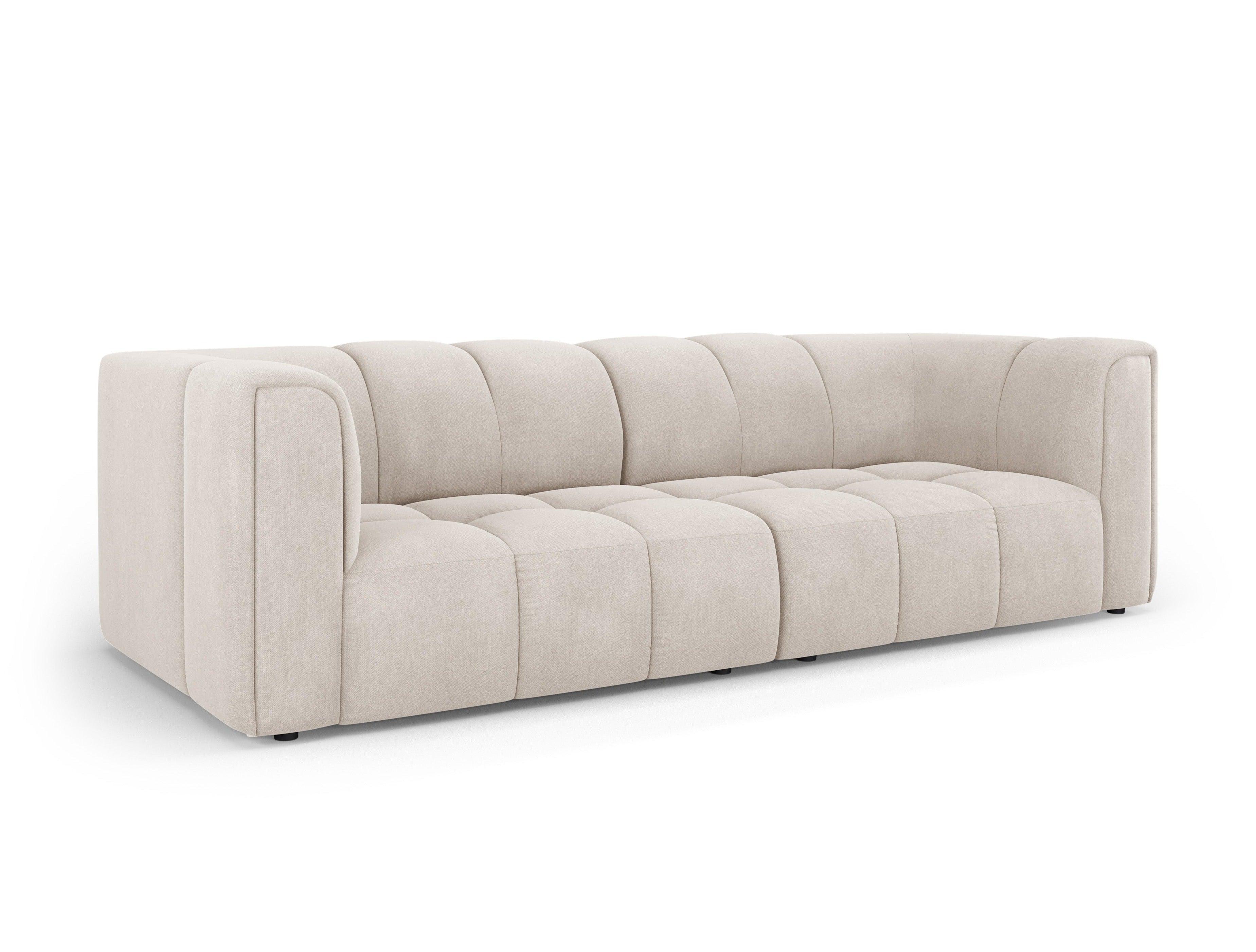 Sofa 3-osobowa FRANCESCA beżowy szenil Milo Casa Eye on Design