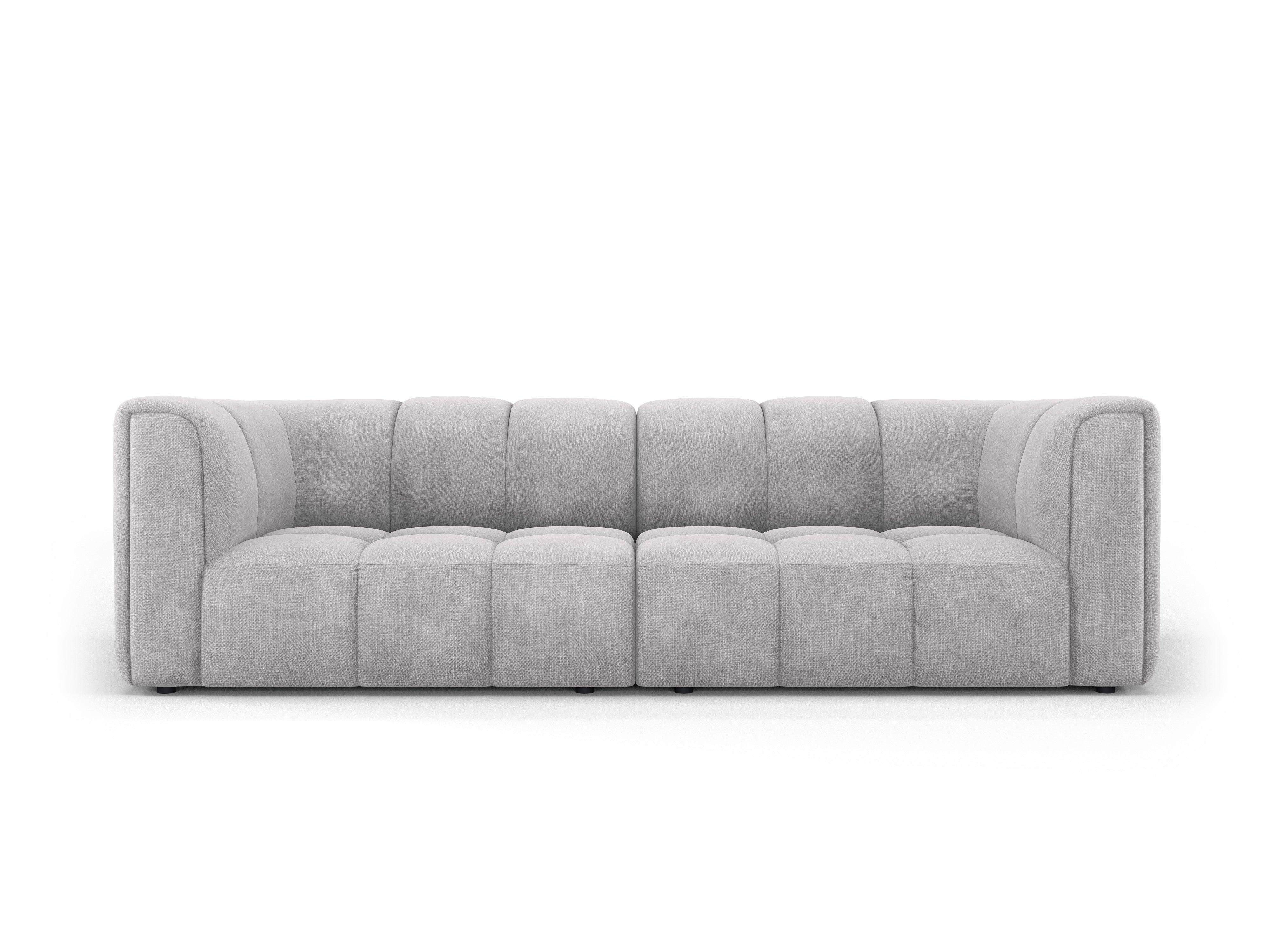 Sofa 3-osobowa FRANCESCA jasnoszary szenil do salonu