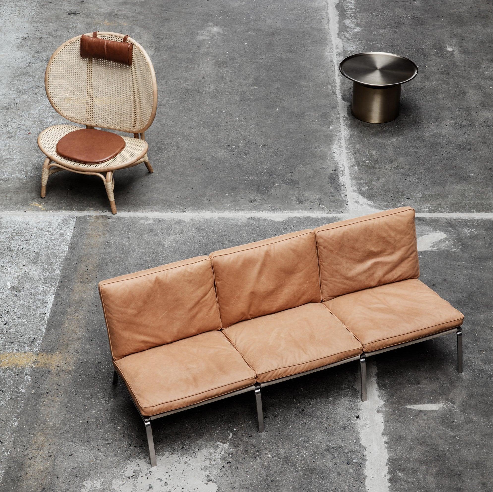 Sofa 3-osobowa MAN karmelowy NORR11 Eye on Design