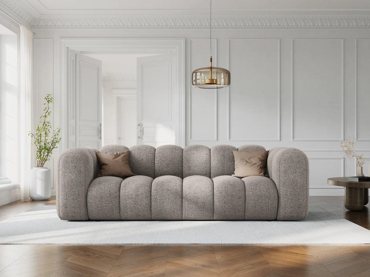 Sofa 3-osobowa LUPINE beżowy szenil do salonu