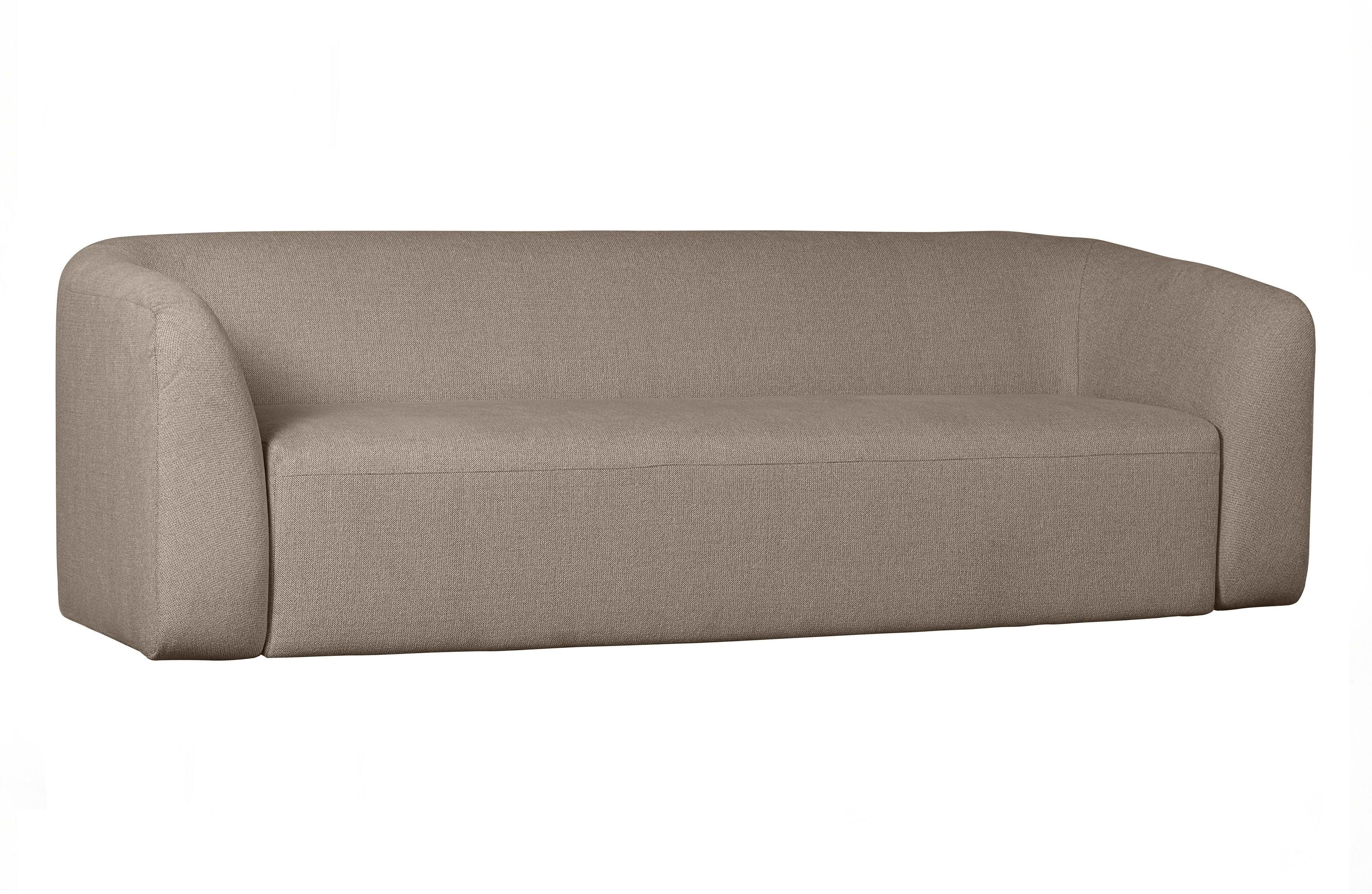 Sofa 3-osobowa SLOPING melanż brązowy Be Pure Eye on Design