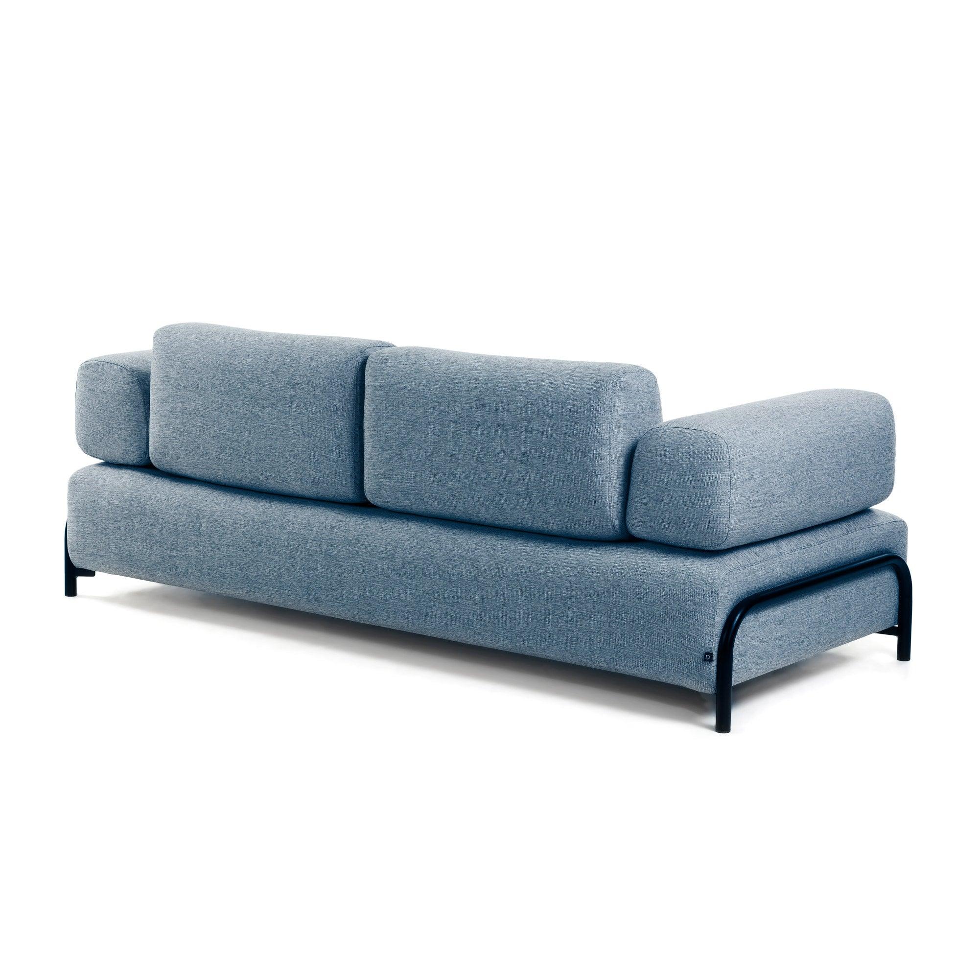 Sofa 3-osobowa z podłokietnikami COMPO niebieski La Forma Eye on Design