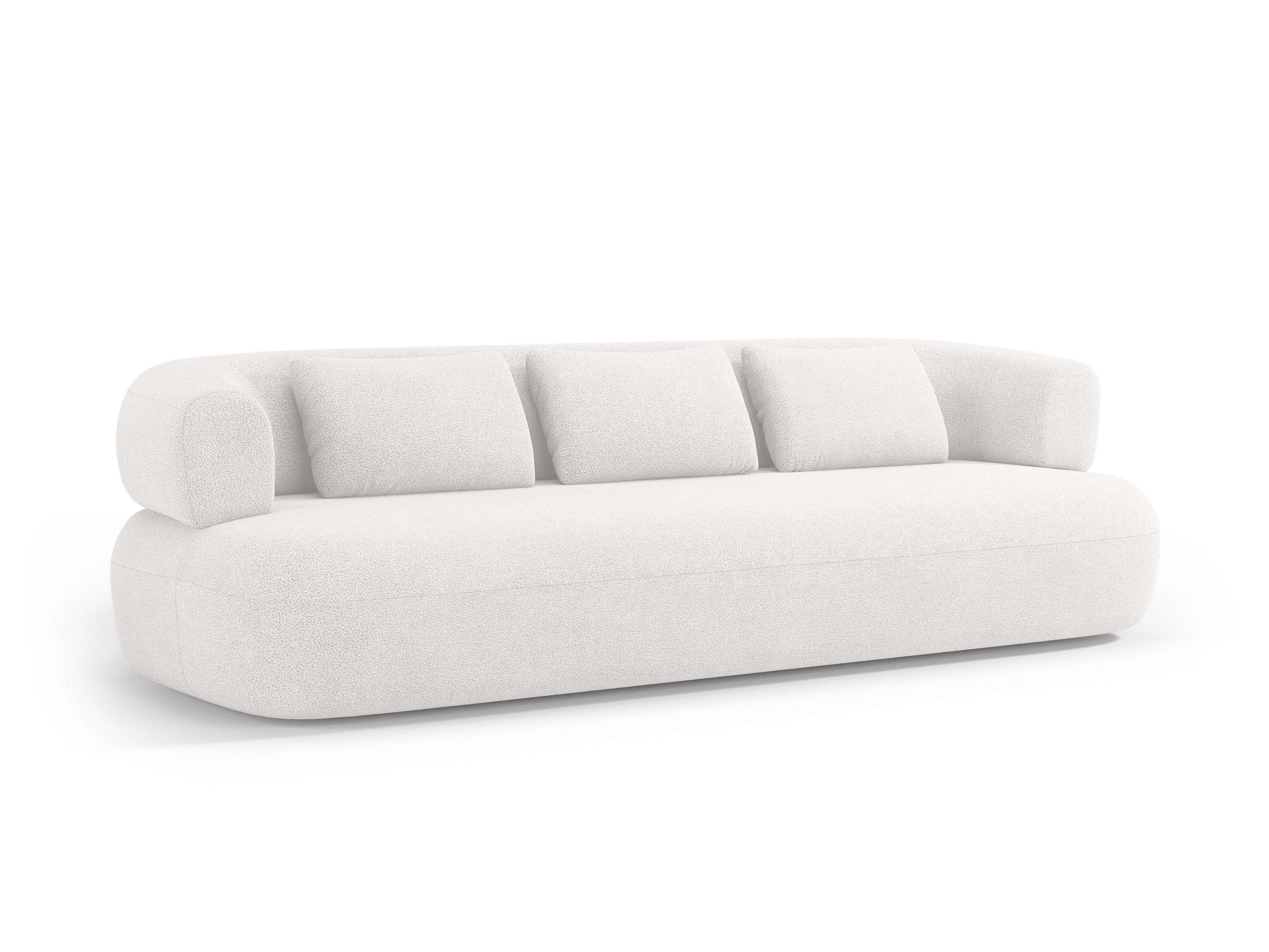 Sofa 4-osobowa ALDRIN biały boucle Windsor & Co Eye on Design