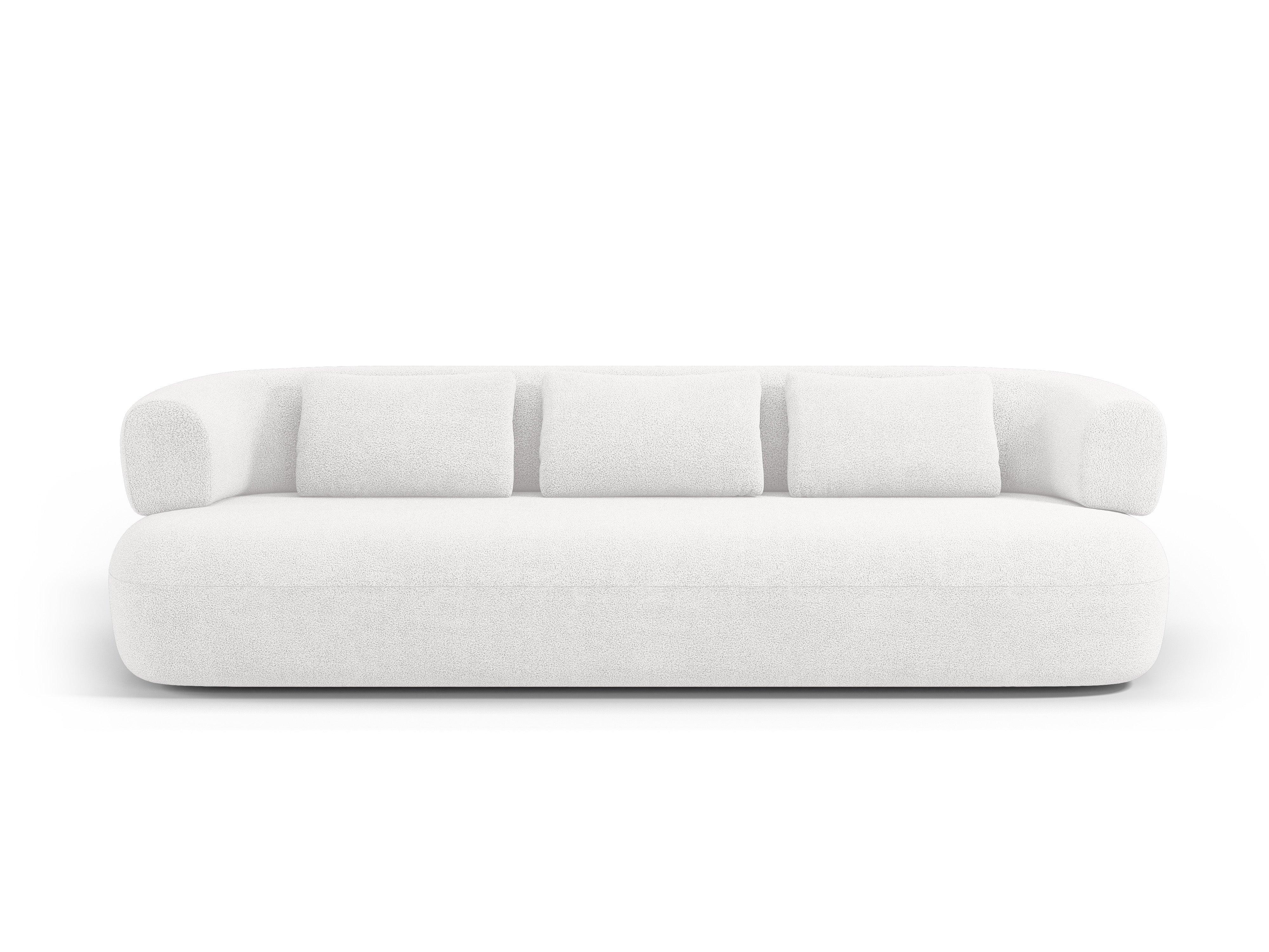 Sofa 4-osobowa ALDRIN biały boucle Windsor & Co Eye on Design