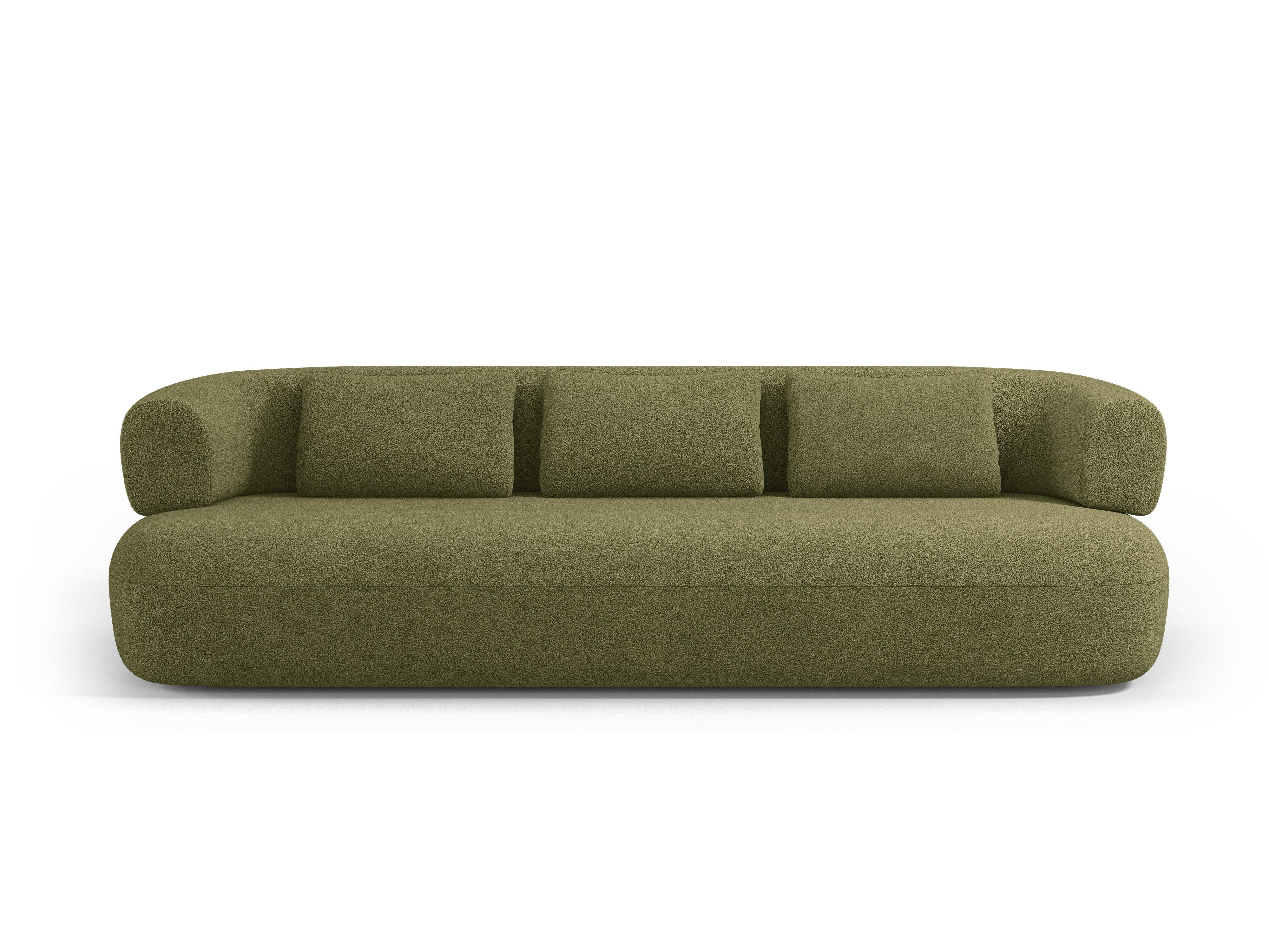 Sofa 4-osobowa ALDRIN zielony boucle Windsor & Co Eye on Design