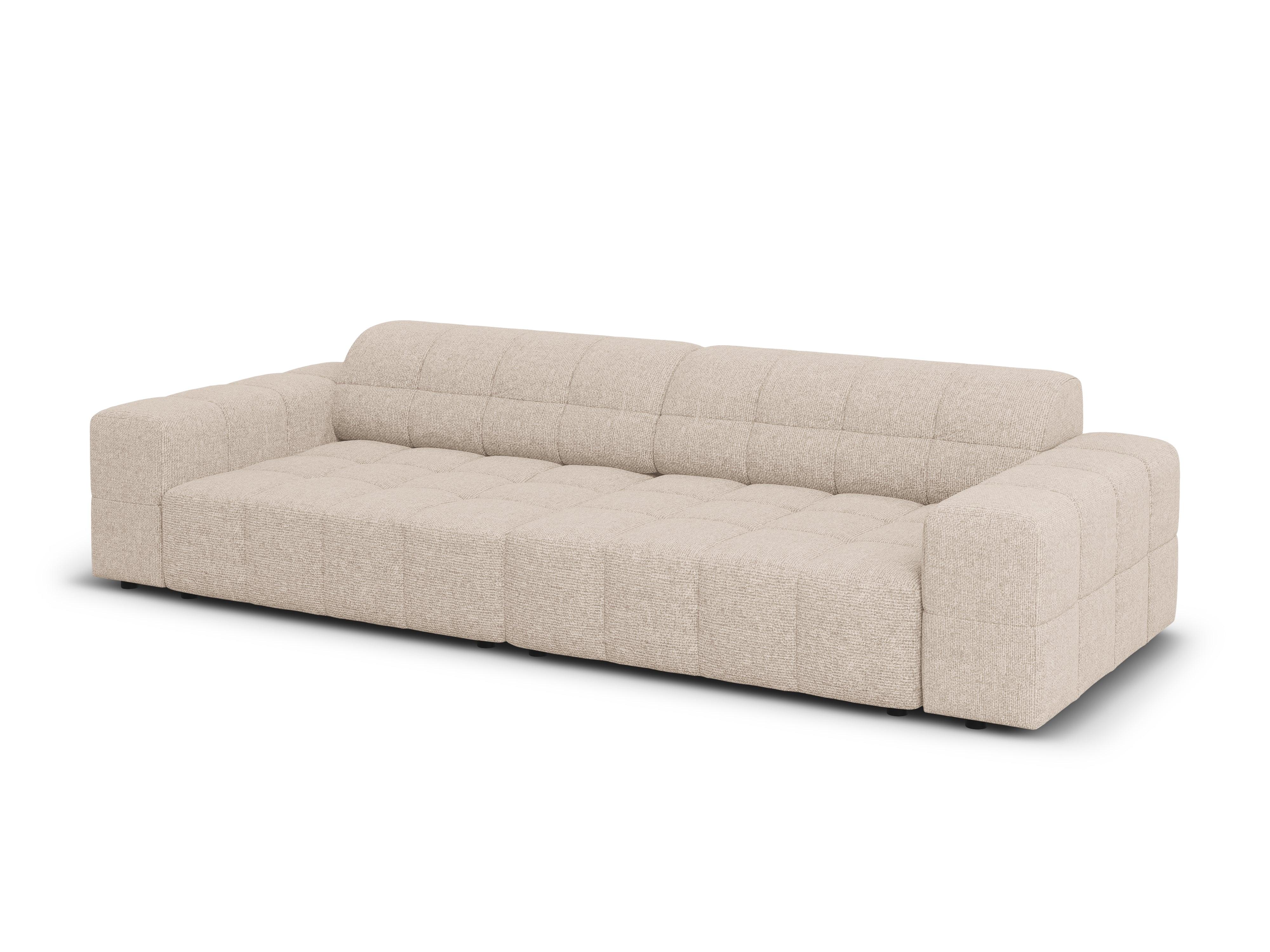 Sofa 4-osobowa CHICAGO beżowy szenil Cosmopolitan Design Eye on Design