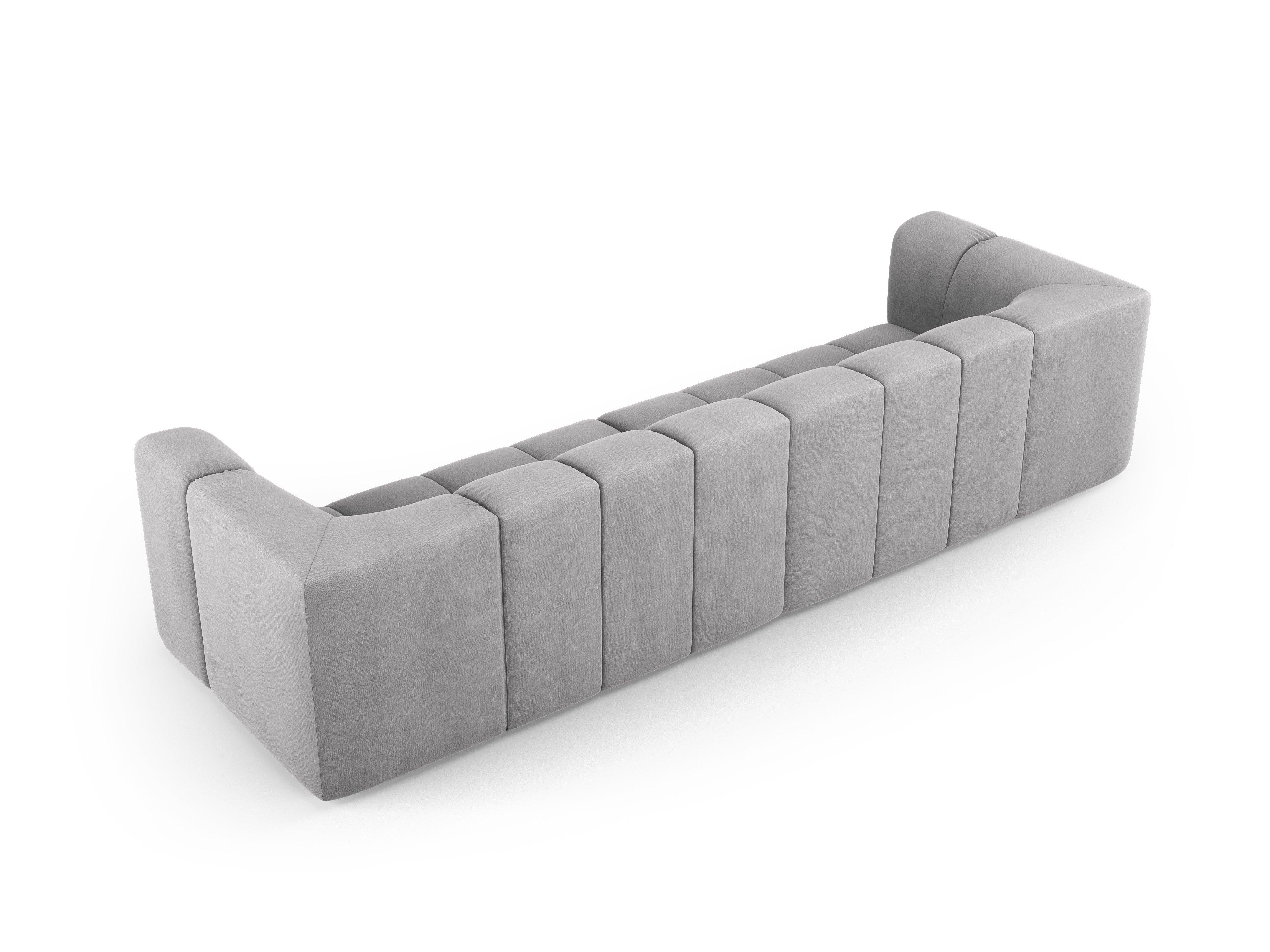 Sofa 4-osobowa FRANCESCA jasnoszary szenil Milo Casa Eye on Design