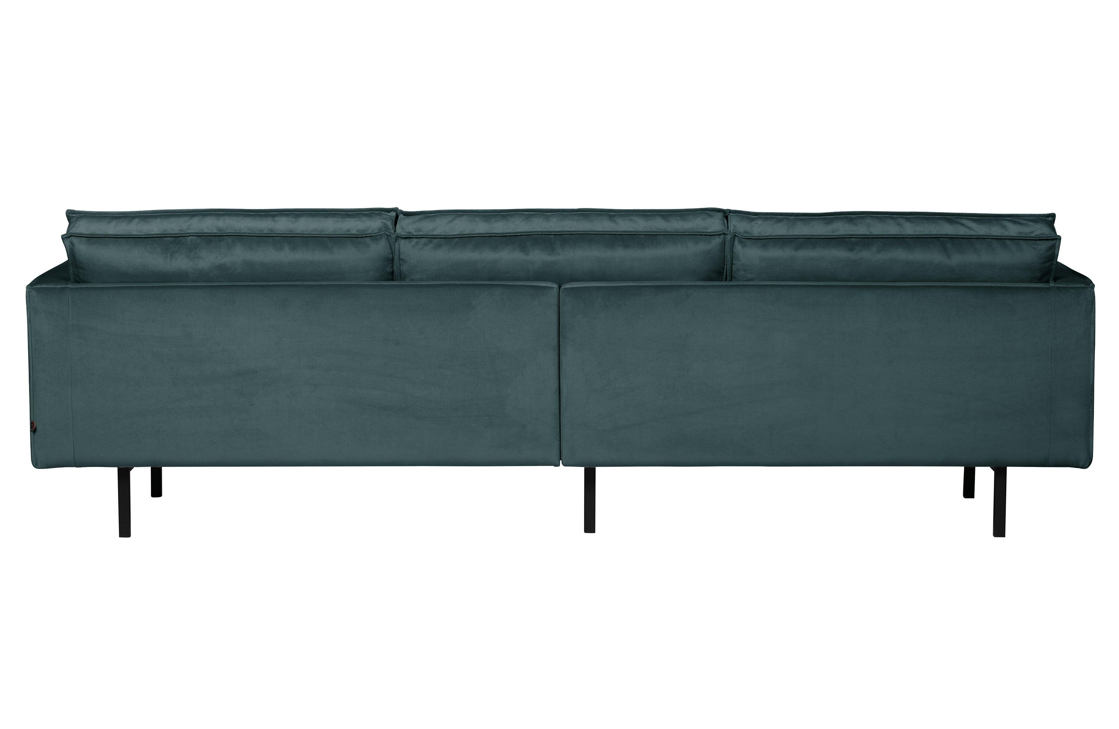 Sofa aksamitna 3-osobowa RODEO morski Be Pure Eye on Design