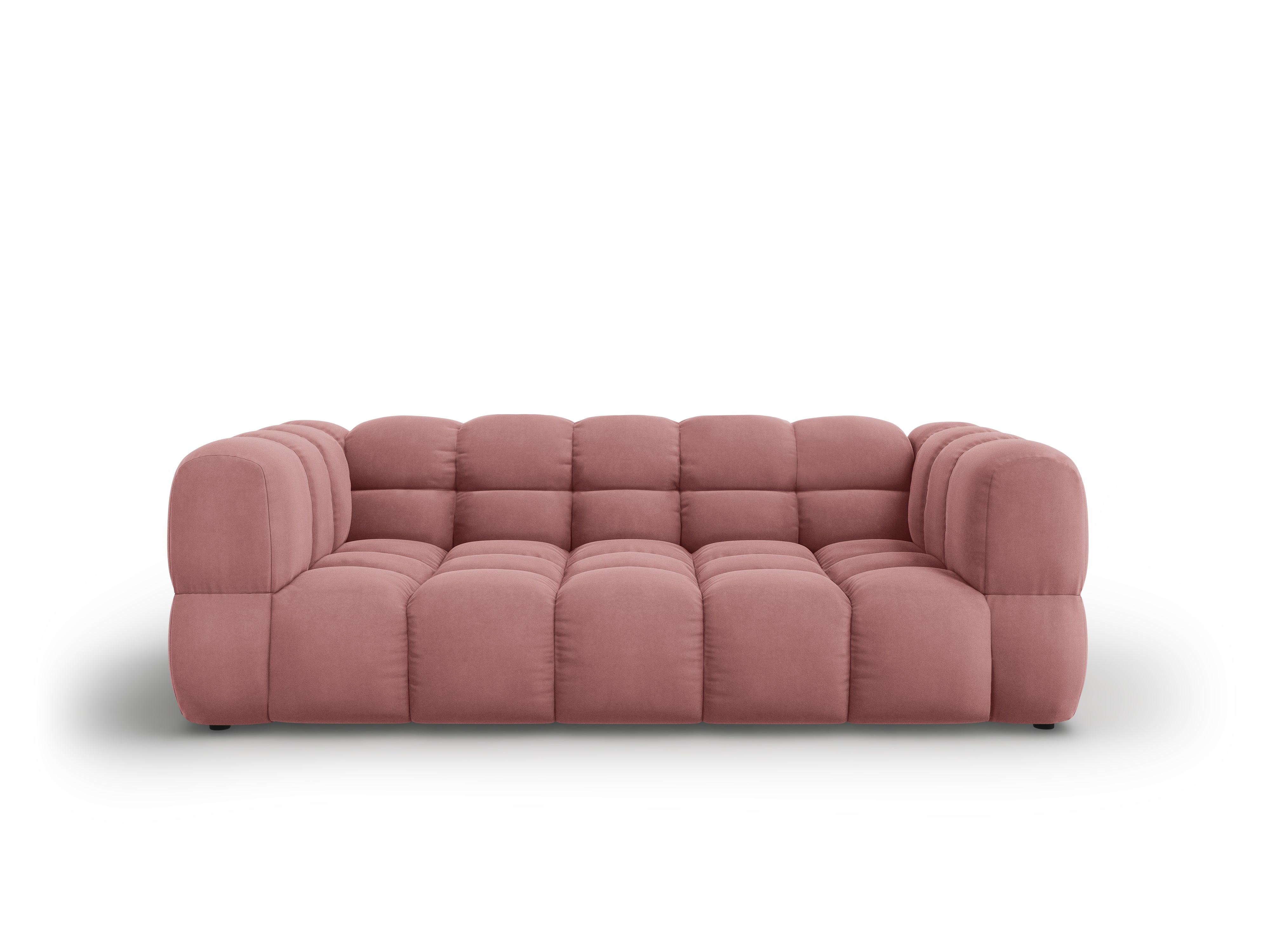 Sofa aksamitna 3-osobowa SKY łososiowy Cosmopolitan Design Eye on Design