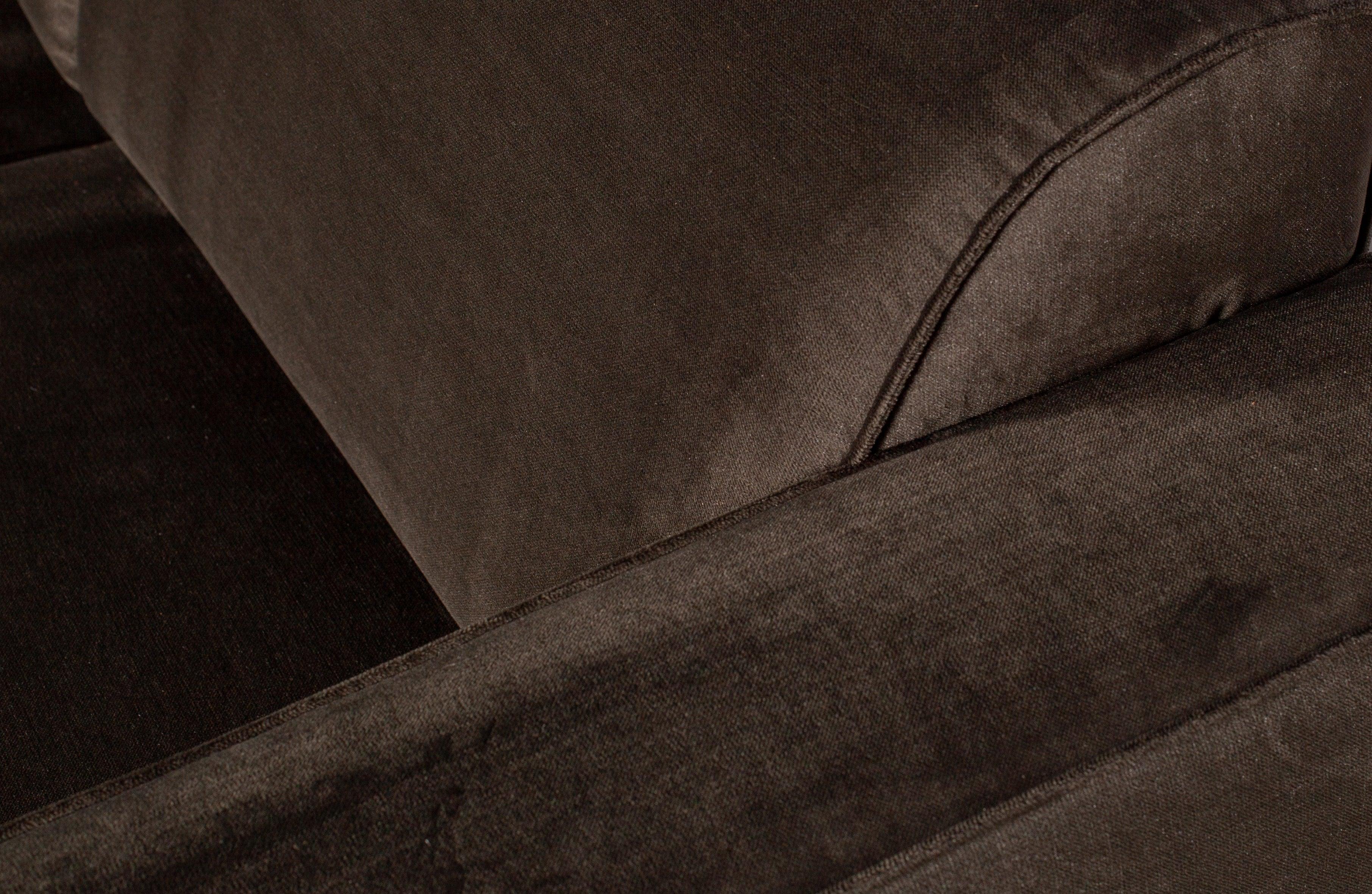 Sofa aksamitna 3-osobowa STATEMENT ciemnozielony Be Pure Eye on Design