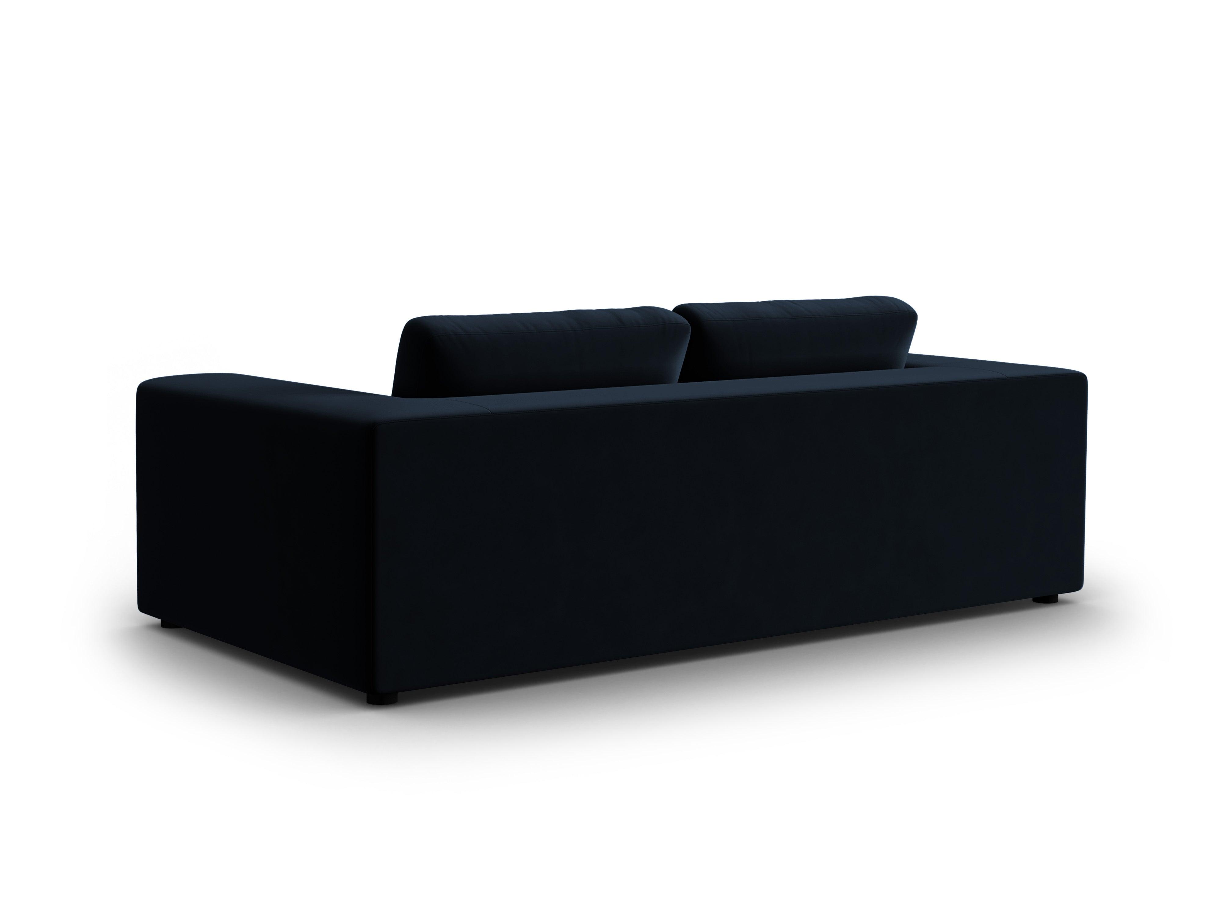 Sofa aksamitna 3-osobowa TENDANCE granatowy CXL by Christian Lacroix Eye on Design