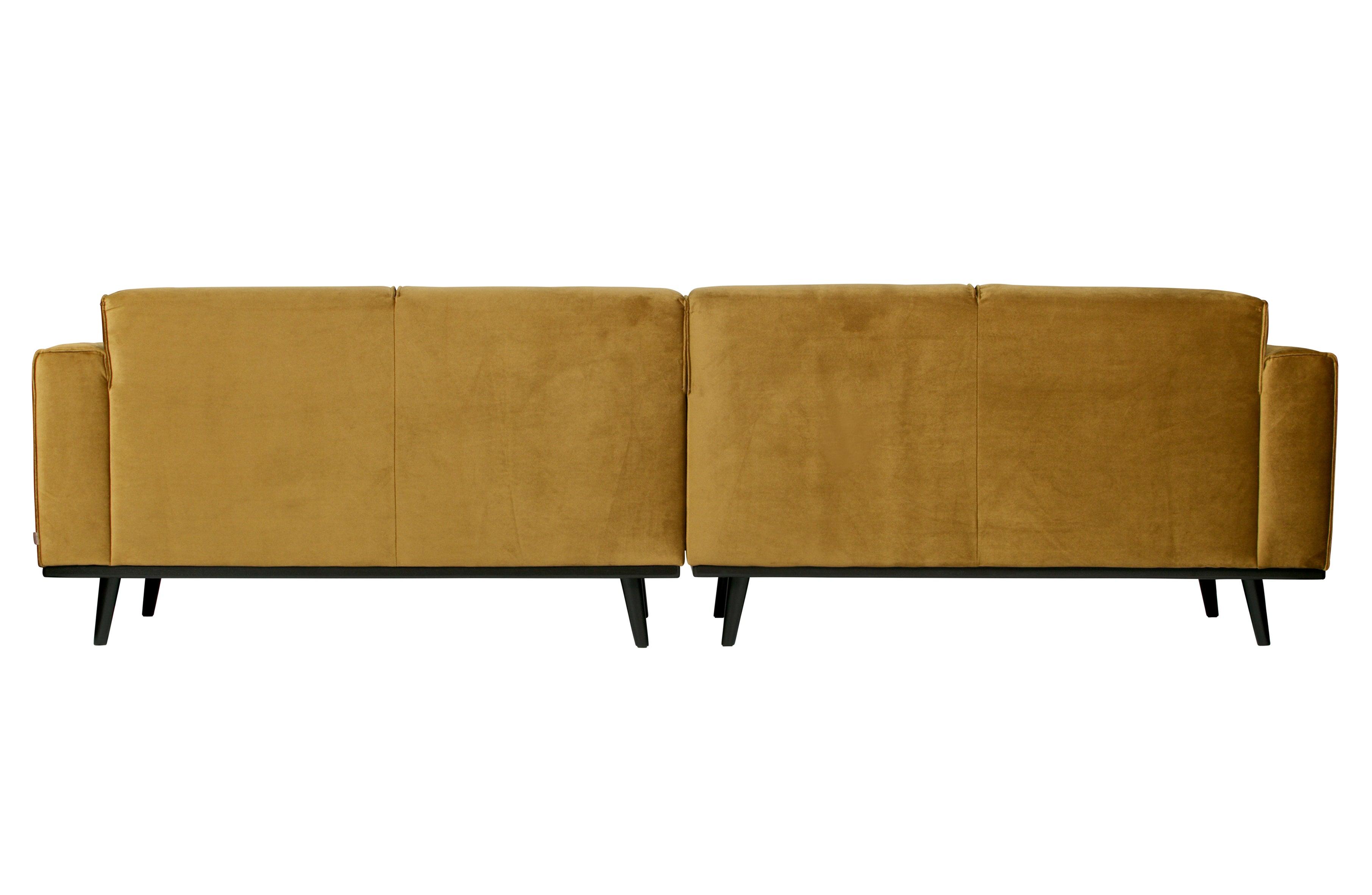 Sofa aksamitna 4-osobowa STATEMENT miodowy Be Pure Eye on Design