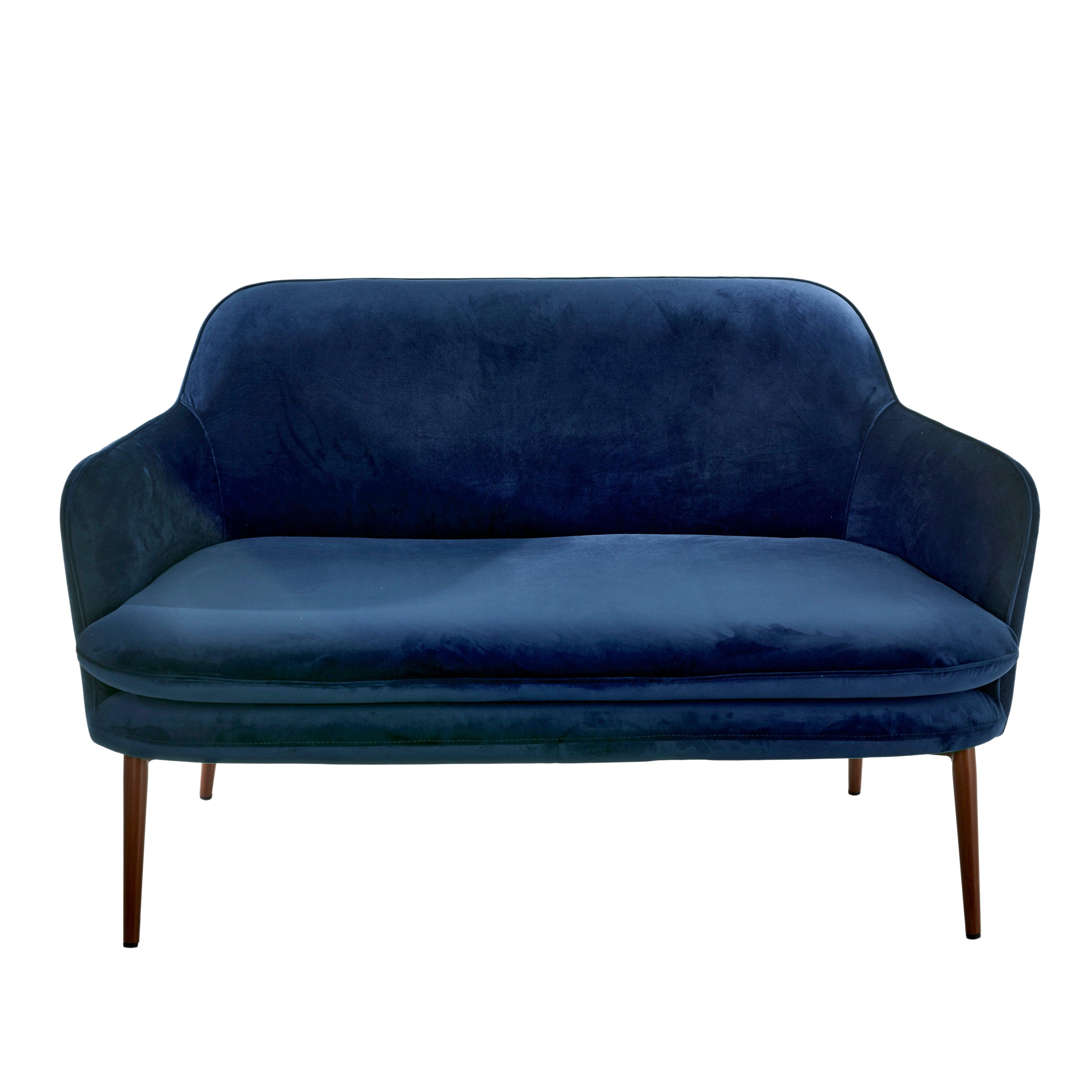 Sofa aksamitna CHARMY ciemnoniebieski Pols Potten Eye on Design