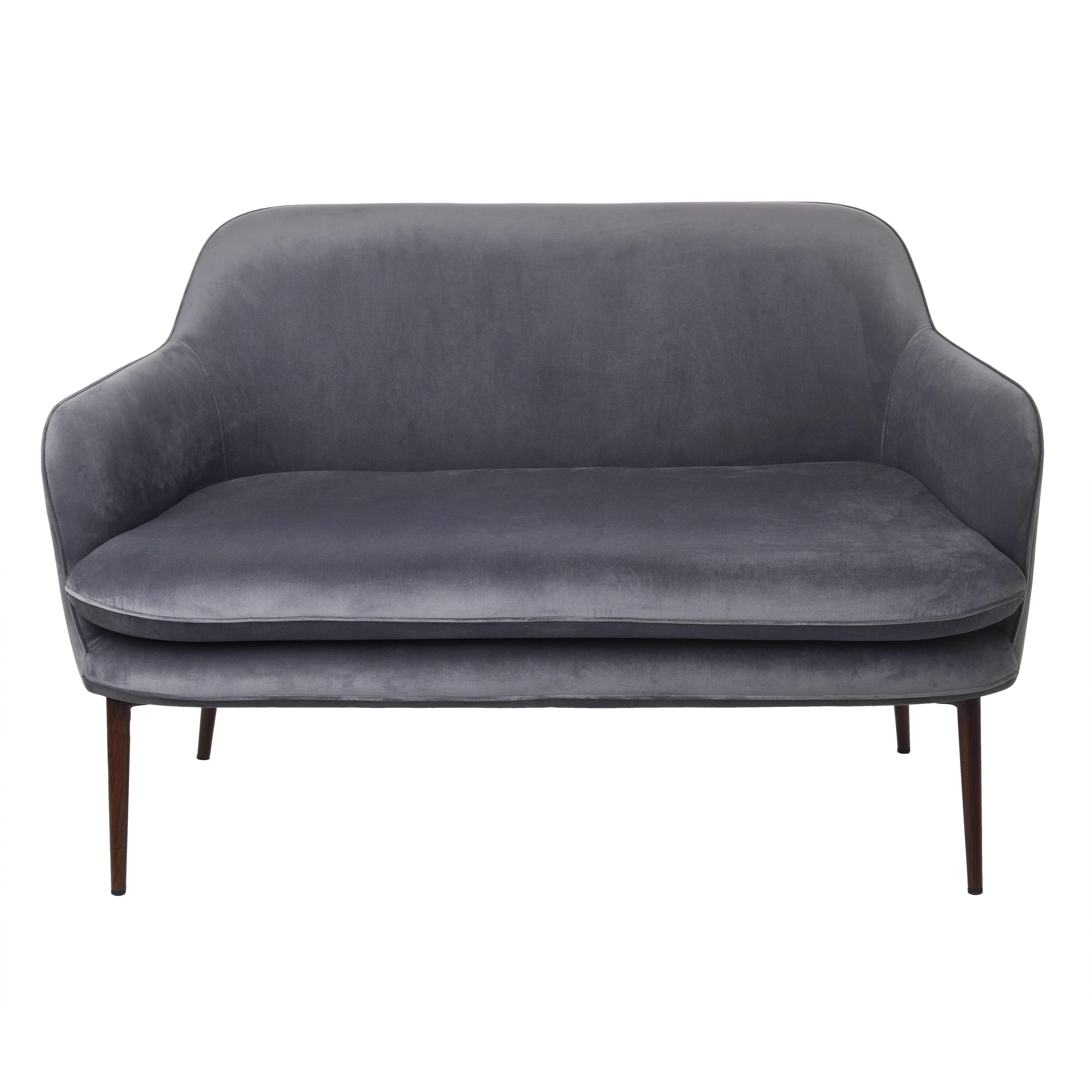 Sofa aksamitna CHARMY szary Pols Potten Eye on Design