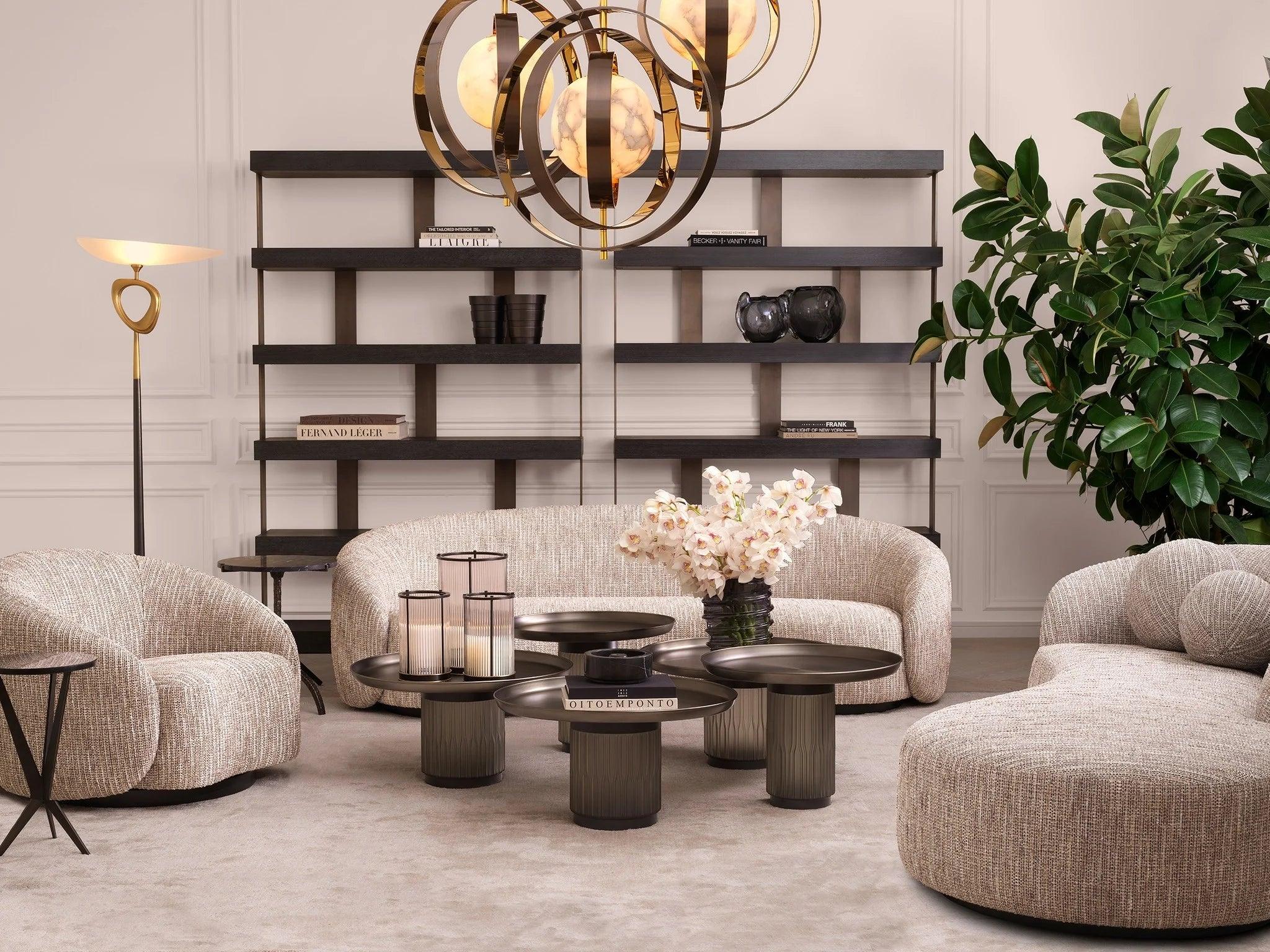 Sofa BRICE beżowy melanż Eichholtz Eye on Design