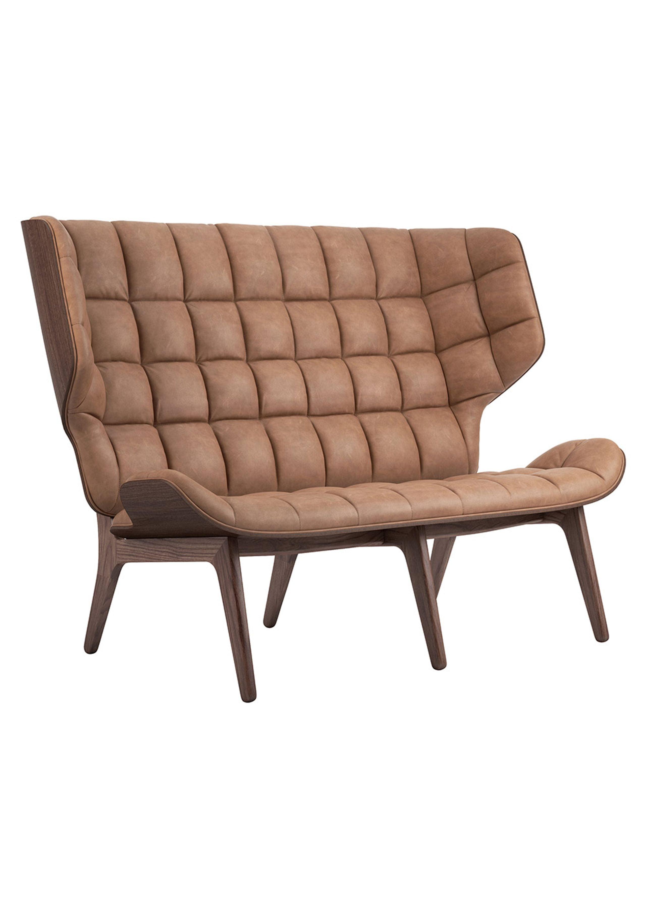 Sofa MAMMOTH dębowy z ekoskórą NORR11 Eye on Design