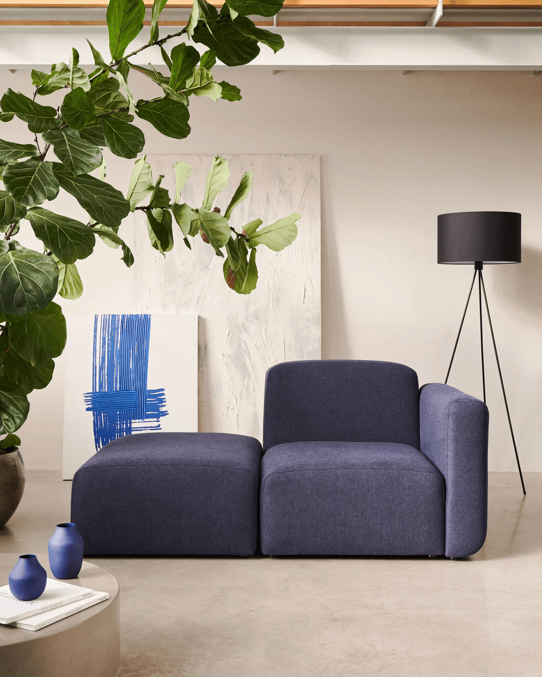 Sofa modułowa 1-osobowa NEOM niebieski La Forma Eye on Design