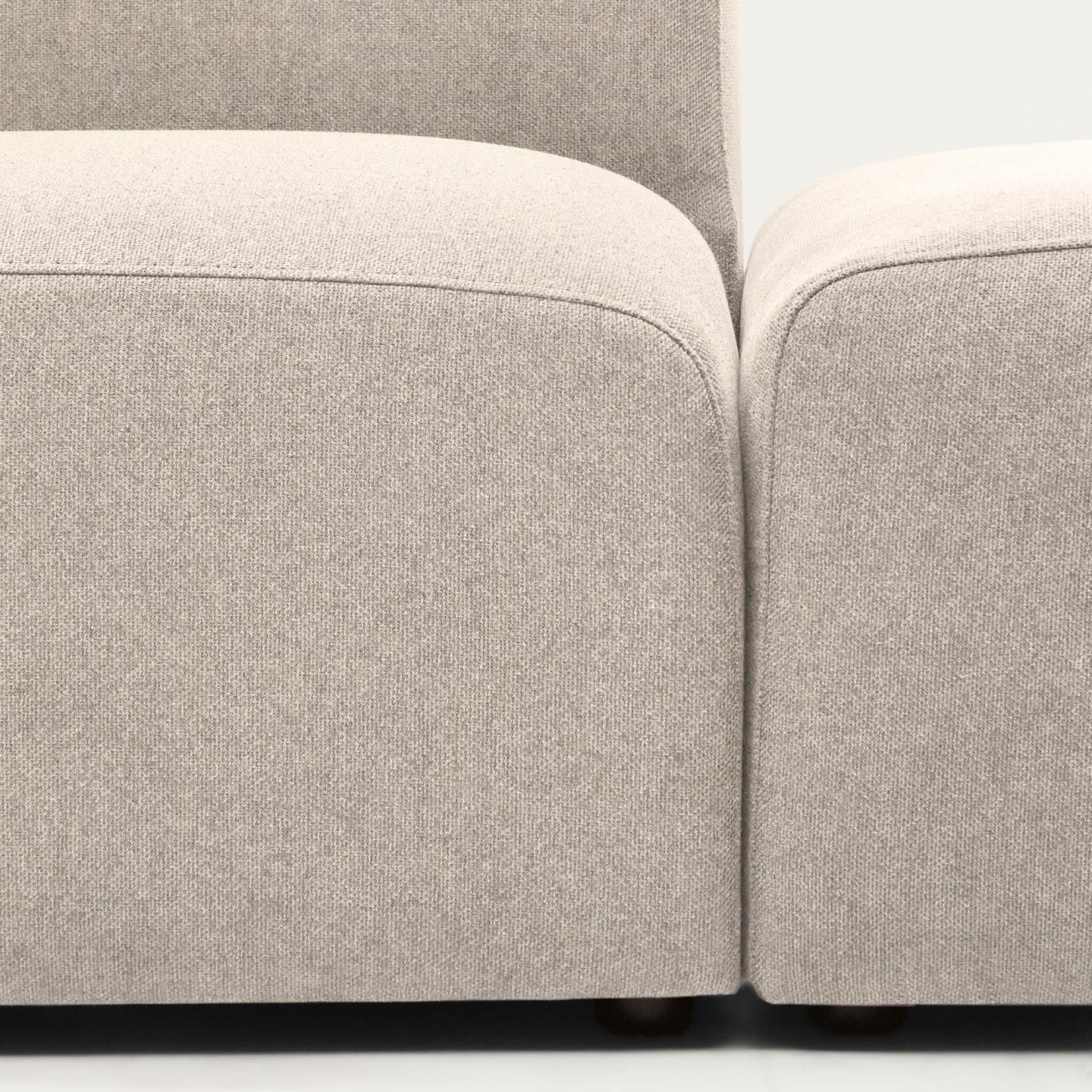 Sofa modułowa 2-osobowa uniwersalna otwarta NEOM beżowy La Forma Eye on Design