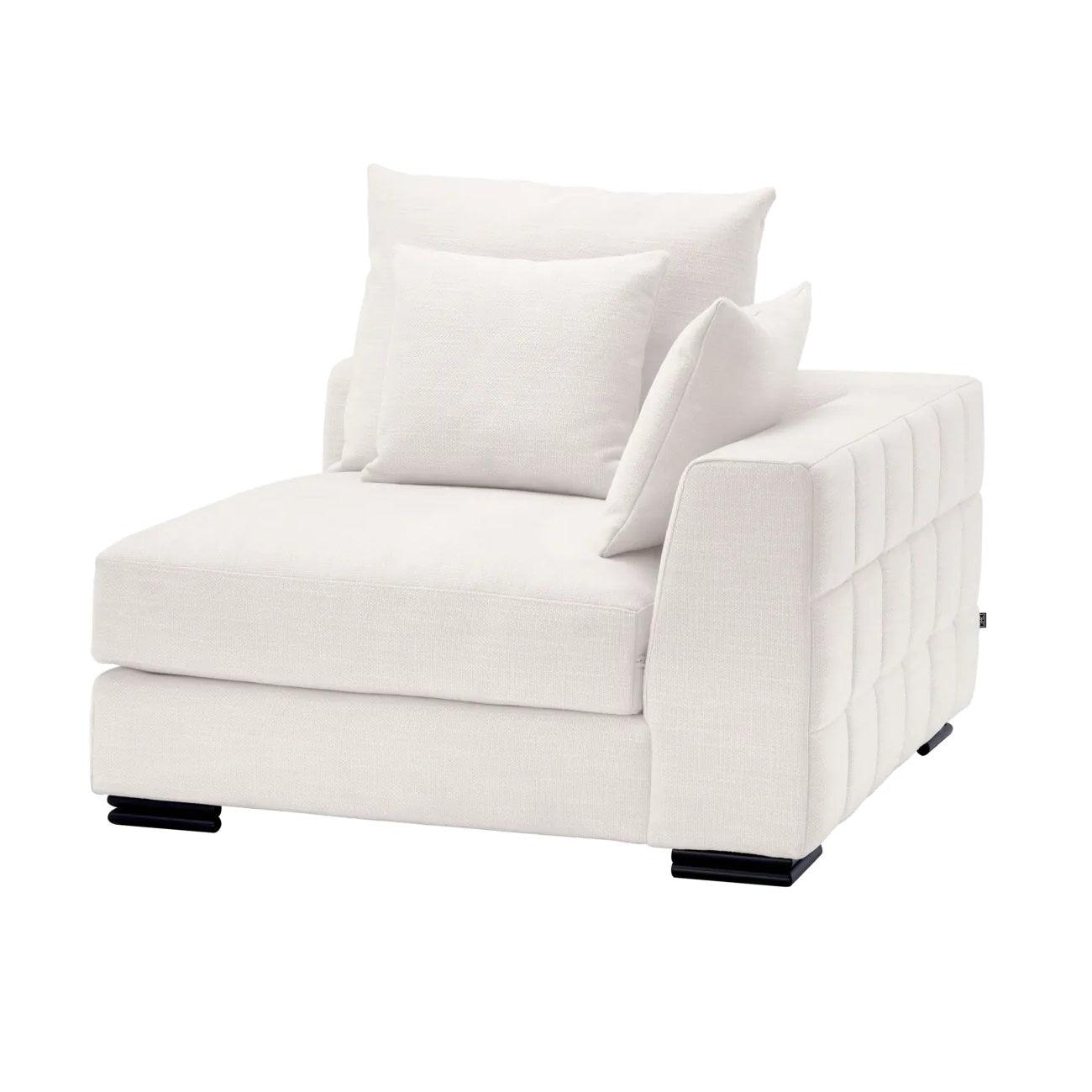 Sofa modułowa CLIFFORD - element narożny jasnobeżowy Eichholtz Eye on Design