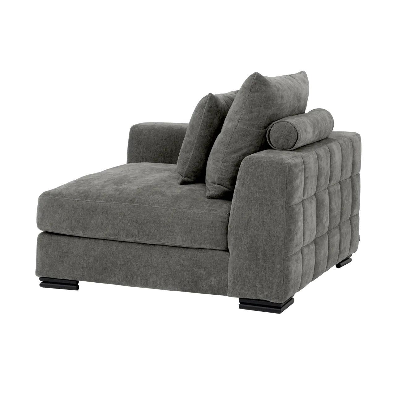 Sofa modułowa CLIFFORD - element narożny szary Eichholtz Eye on Design