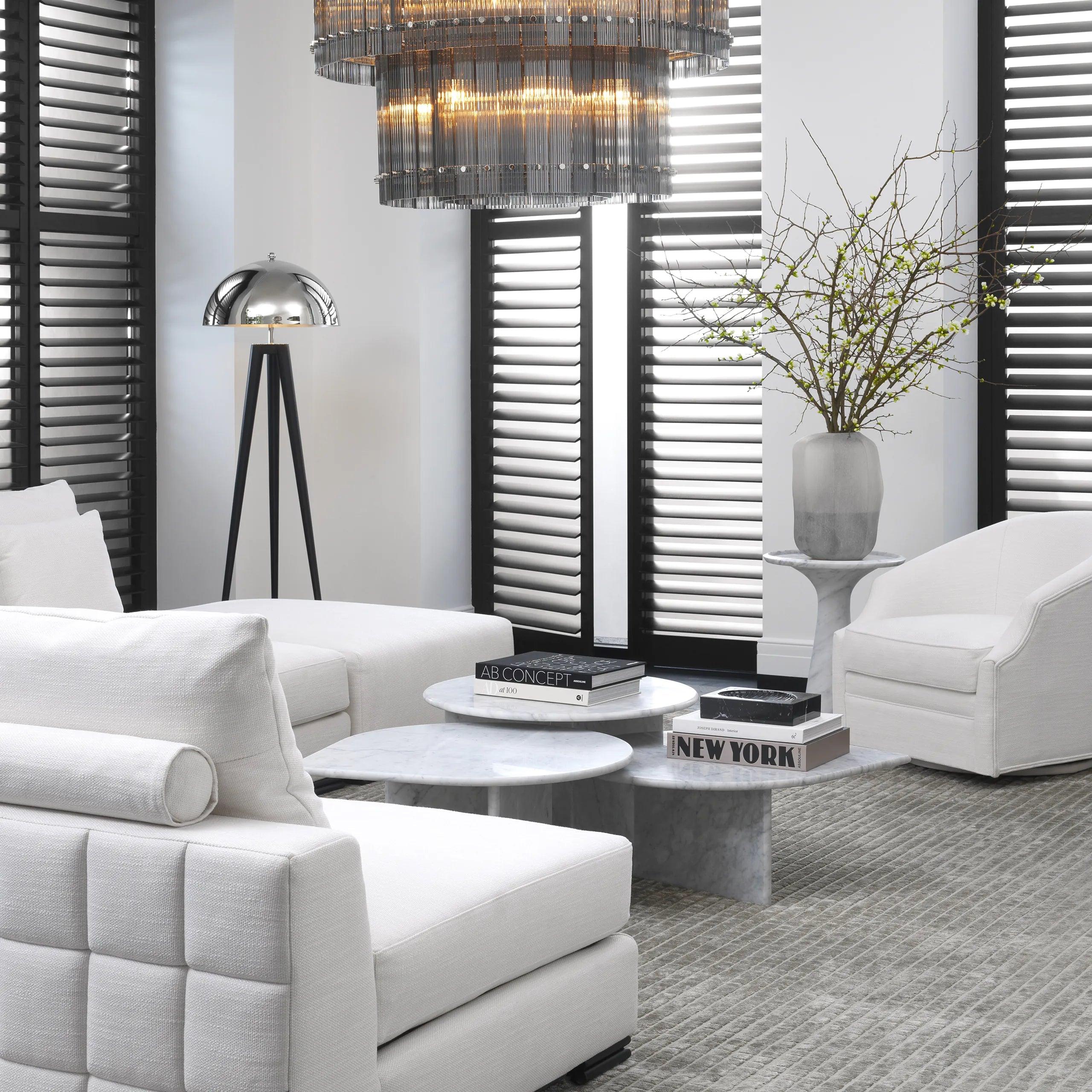 Sofa modułowa CLIFFORD - element środkowy 2-osobowy jasnobeżowy Eichholtz Eye on Design