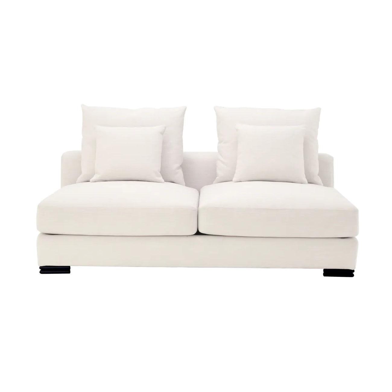 Sofa modułowa CLIFFORD - element środkowy 2-osobowy jasnobeżowy Eichholtz Eye on Design