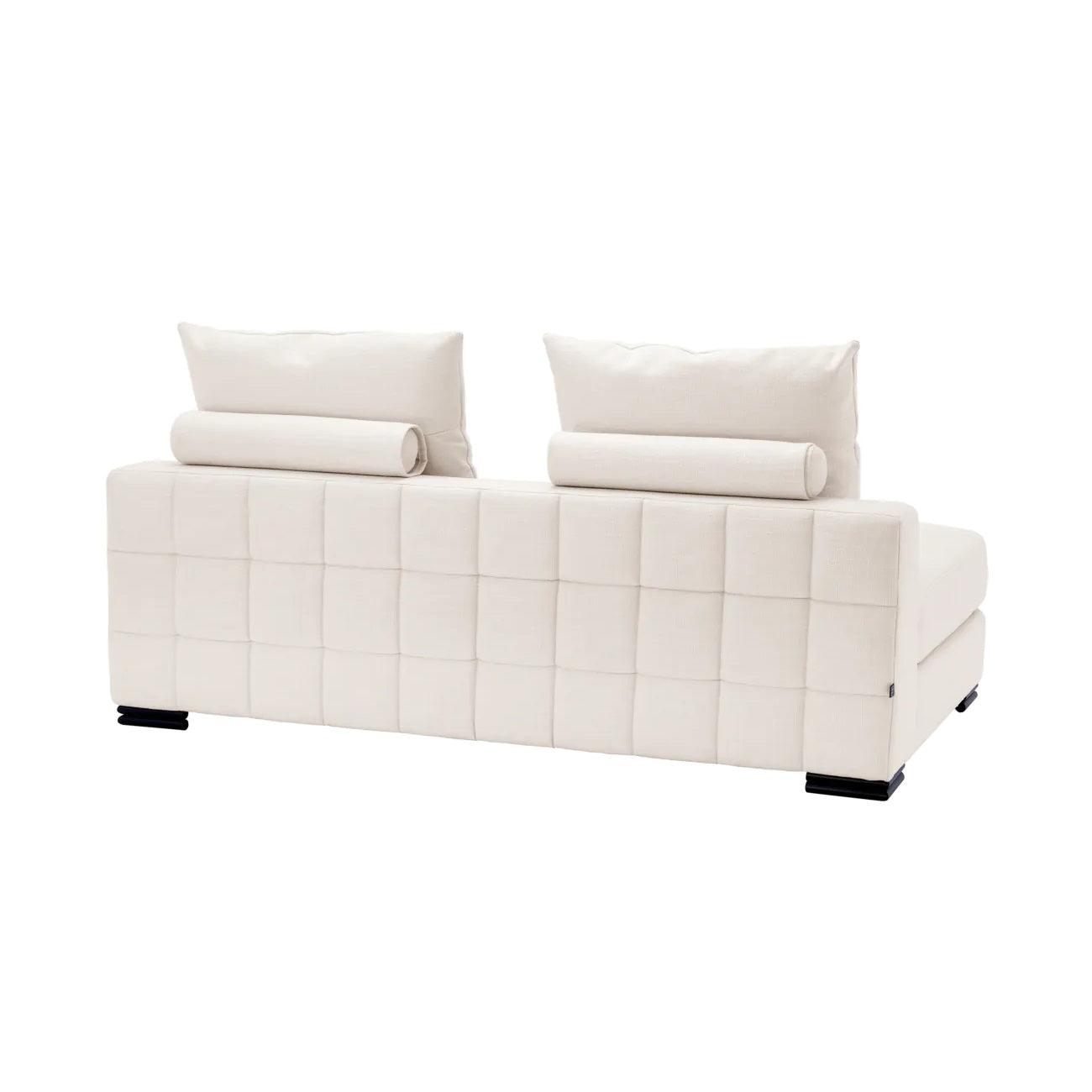 Sofa modułowa CLIFFORD - element środkowy 2-osobowy jasnobeżowy Eichholtz Eye on Design