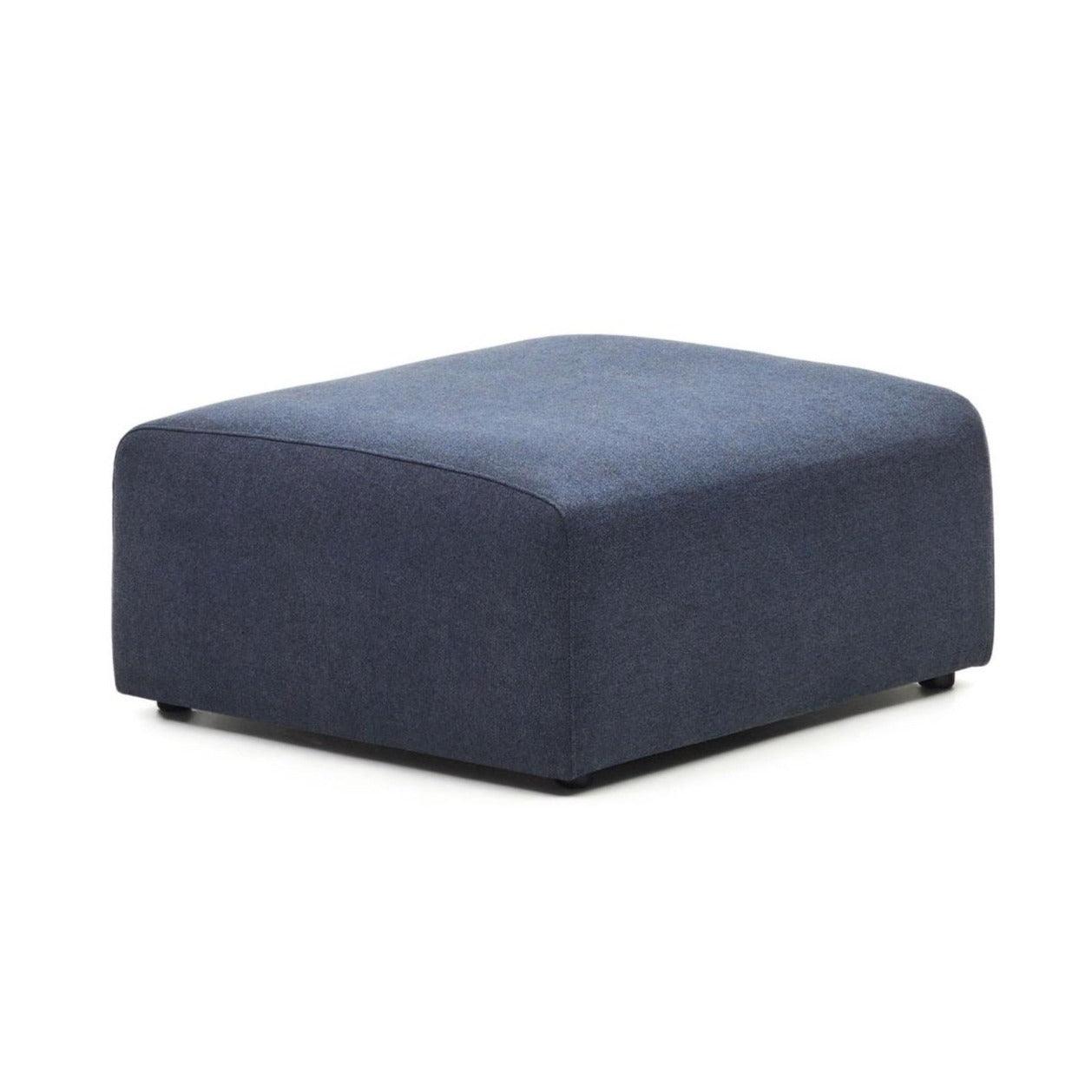 Sofa modułowa NEOM - puf niebieski do salonu