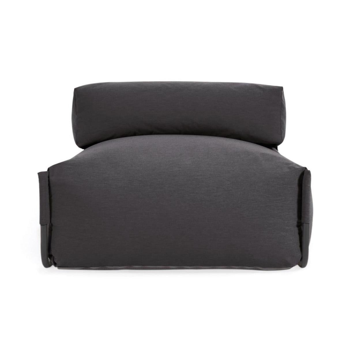 Sofa modułowa ogrodowa SQUARE - fotel ciemnoszary La Forma Eye on Design