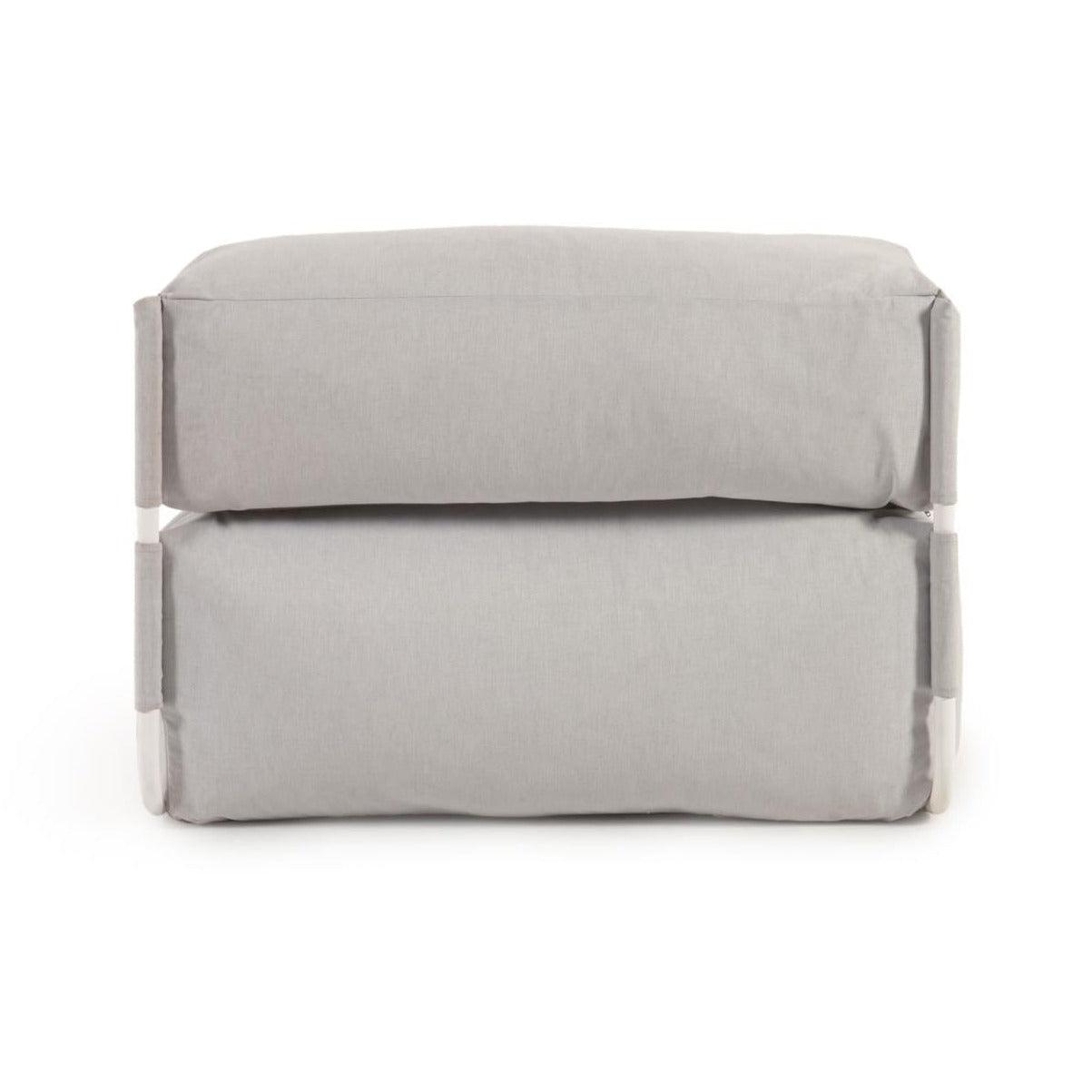 Sofa modułowa ogrodowa SQUARE - fotel jasnoszary La Forma Eye on Design