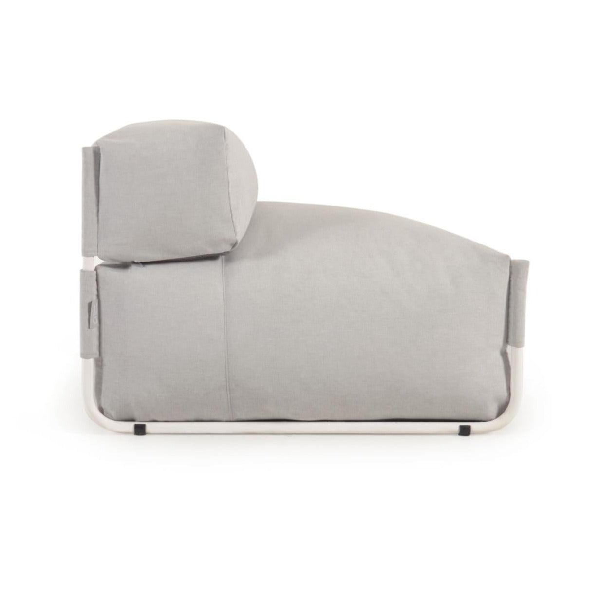 Sofa modułowa ogrodowa SQUARE - fotel jasnoszary La Forma Eye on Design